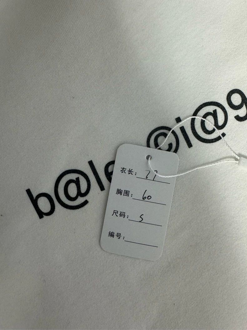 Balenciaga Balenciaga White website short-sleeve Size US S / EU 44-46 / 1 - 5 Thumbnail
