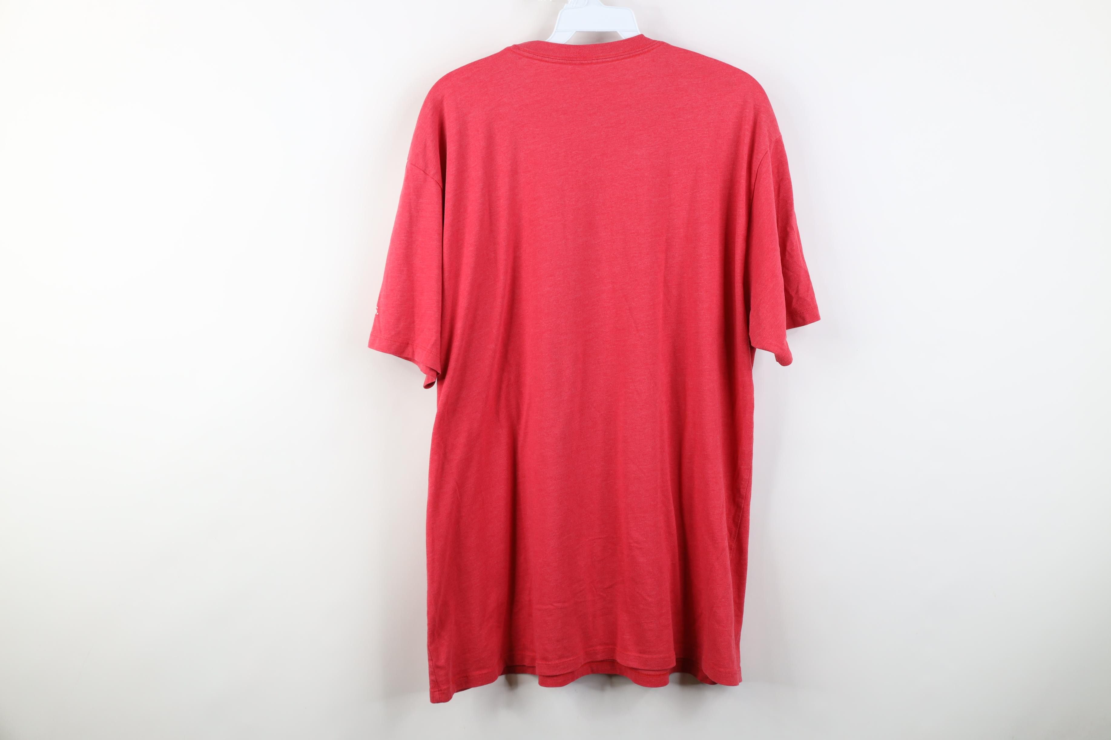 Simms Simms Fishing USA Flag Fish Jersey Knit T-Shirt Heather Red Size US XL / EU 56 / 4 - 12 Thumbnail