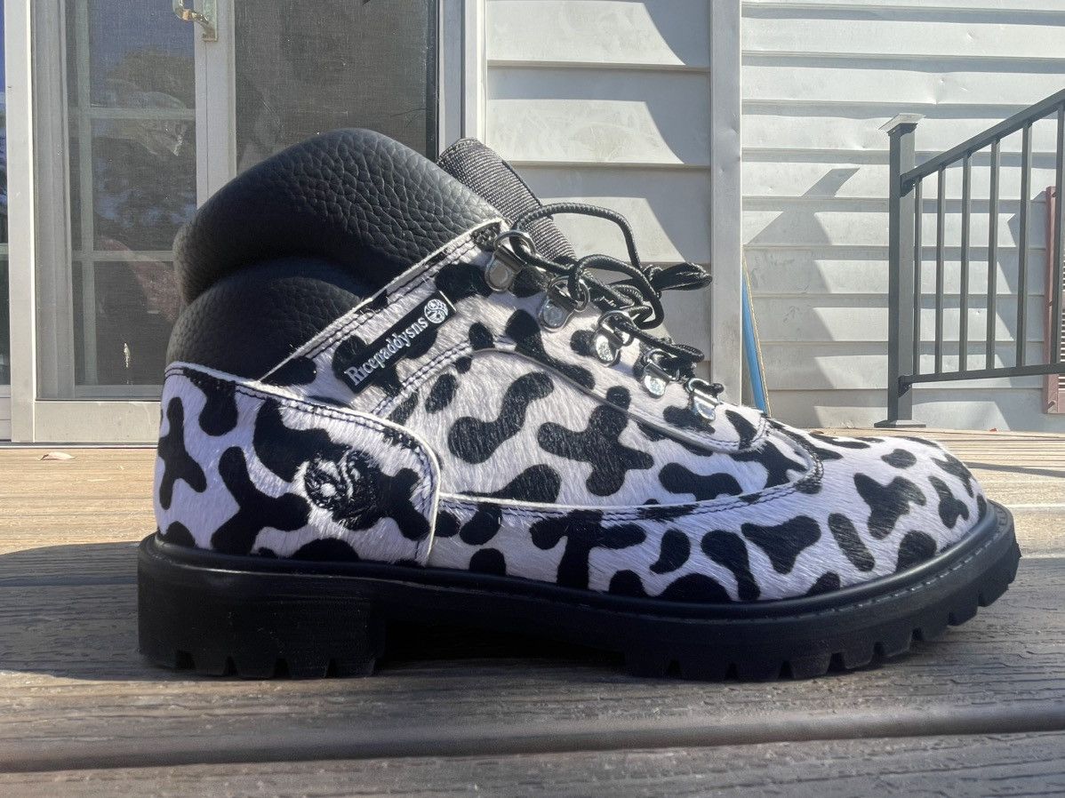 ESENES WORLDWIDE × Timberland Black Tabi Timbs | Grailed