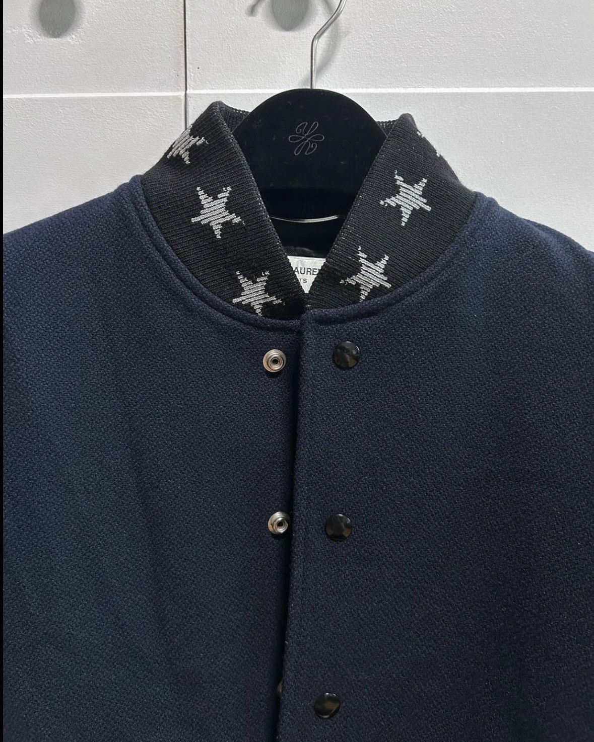 Saint Laurent Paris Hedi Slimane Star Collar Jacket Size US M / EU 48-50 / 2 - 3 Thumbnail