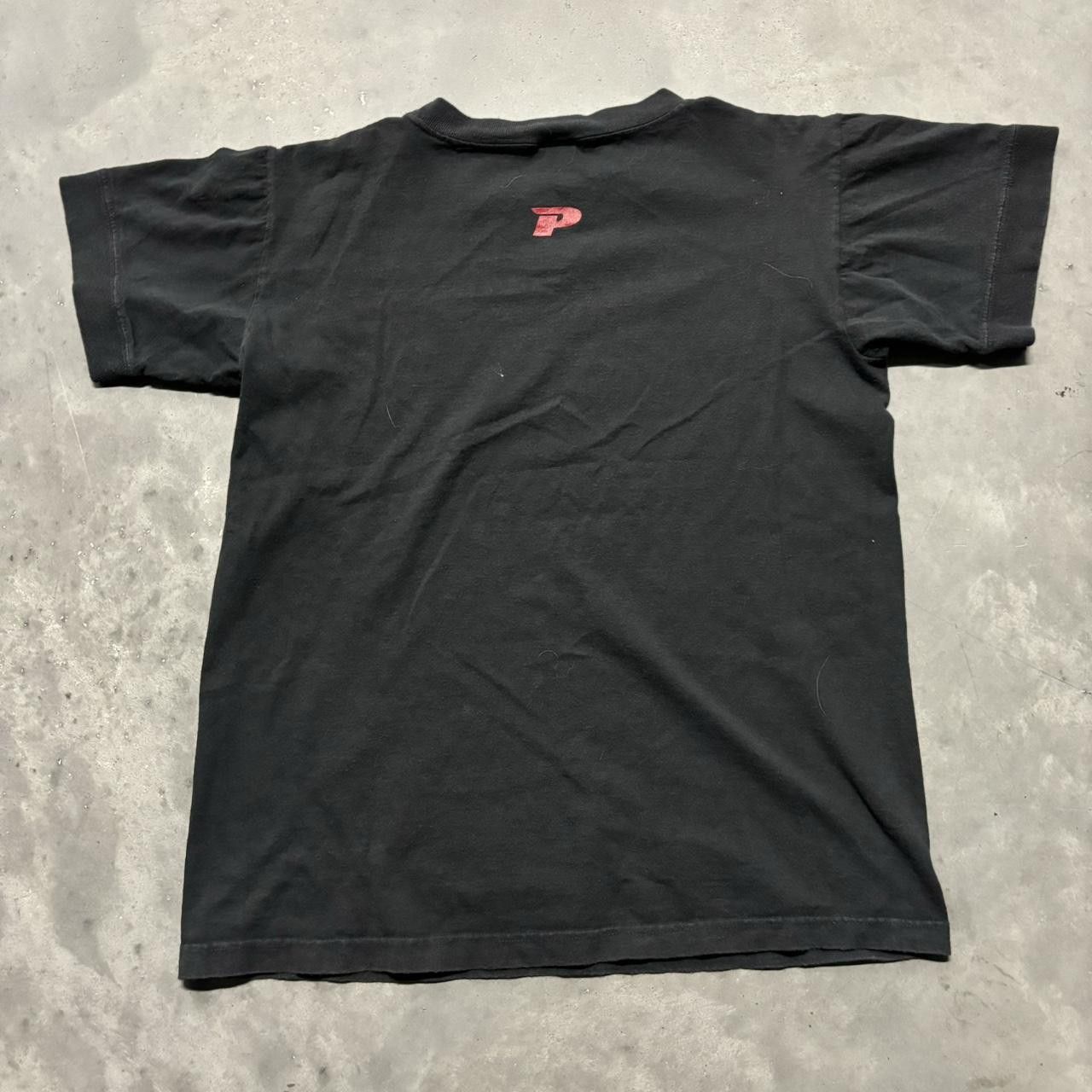 Japanese Brand × Vintage Crazy Vintage Y2K/2000s Grunge Faded Black Skateboards Skater Baby Tee! Size S / US 4 / IT 40 - 4 Thumbnail