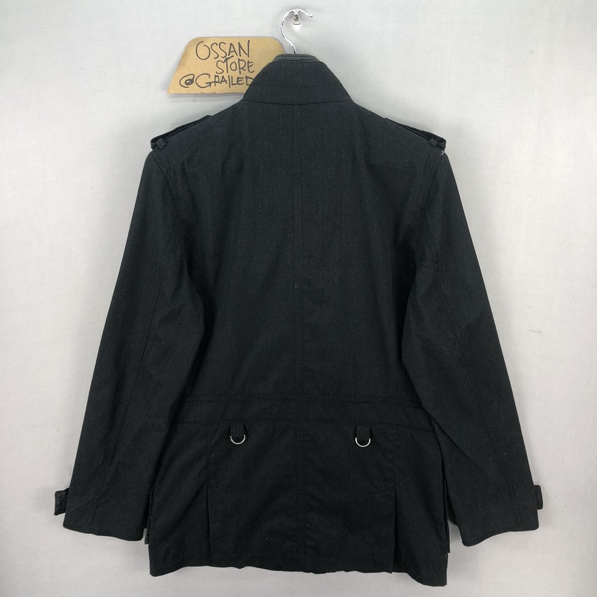 Zara Vintage 00’s Zara Man Double Breasted Zipper Jacket Size US M / EU 48-50 / 2 - 16 Thumbnail