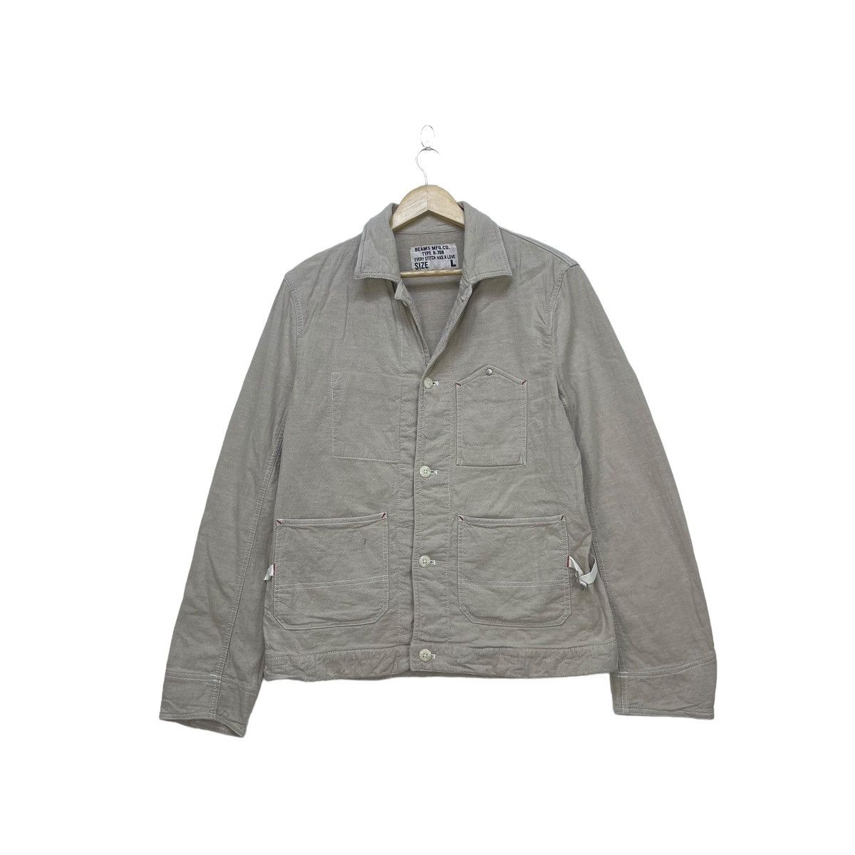 Beams Plus × Buzz Rickson's × The Real McCoy's 💥Vintage Beams MFG Jacket Size US M / EU 48-50 / 2 - 1 Thumbnail