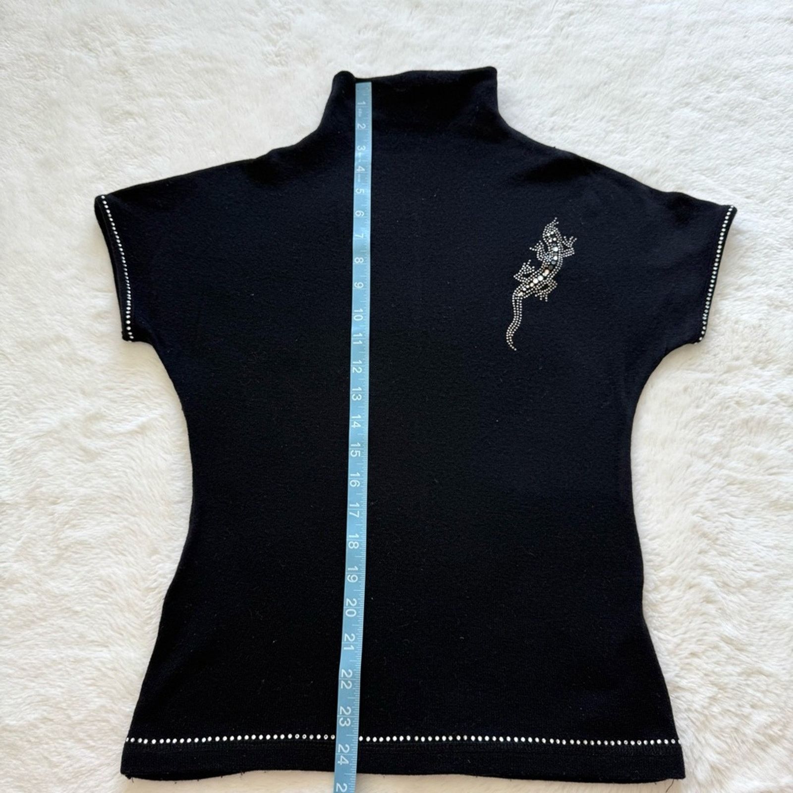Other Women wool short sleeve top size S Size S / US 4 / IT 40 - 5 Thumbnail