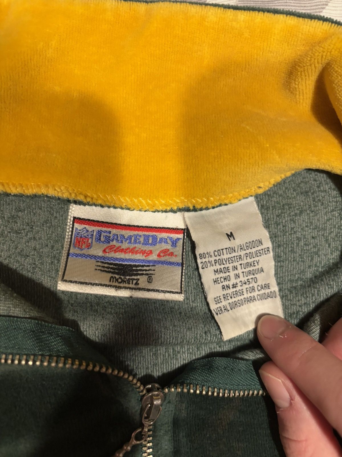 NFL packers vintage nfl gameday quarterzip Size US M / EU 48-50 / 2 - 3 Thumbnail