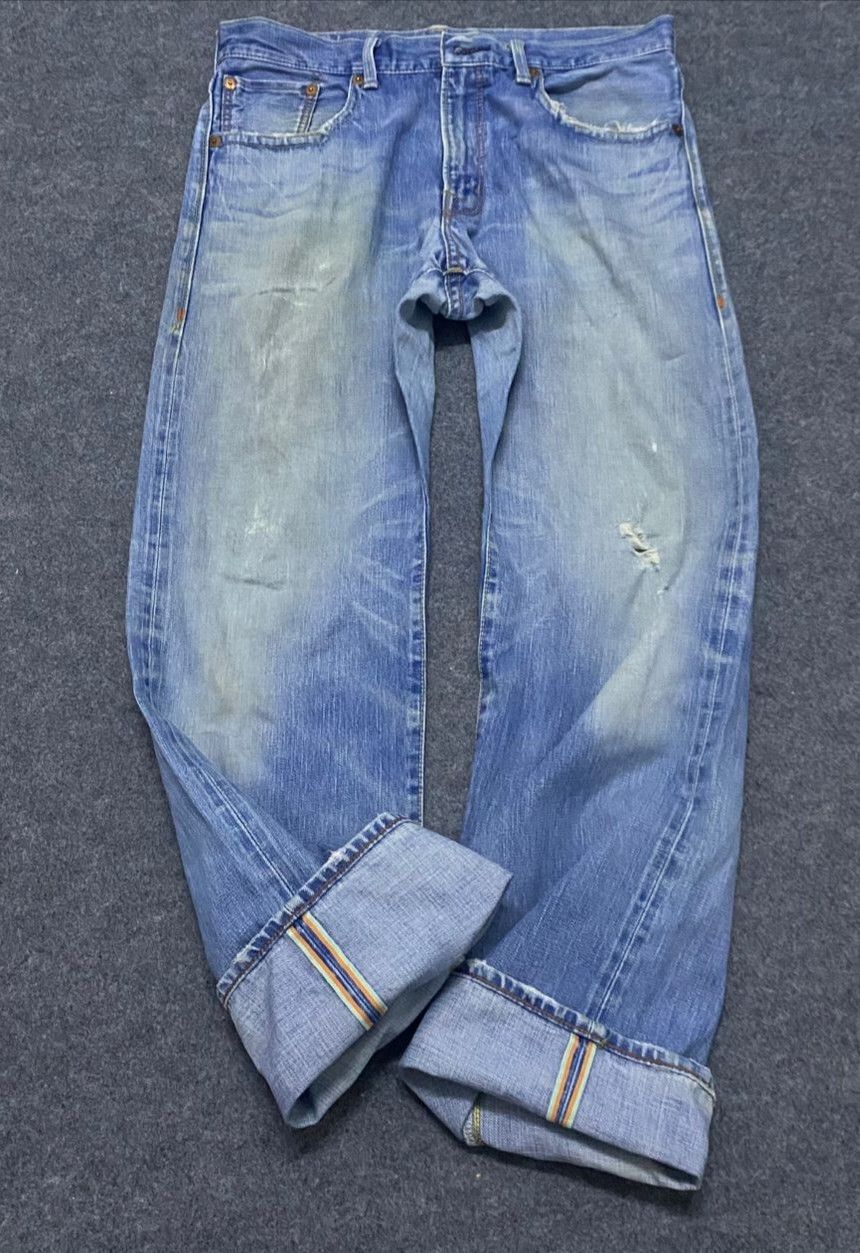 If Six Was Nine 💥Best Offer💥Vintage Edwin ED Selvegde Distressed Denim Size US 36 / EU 52 - 13 Thumbnail