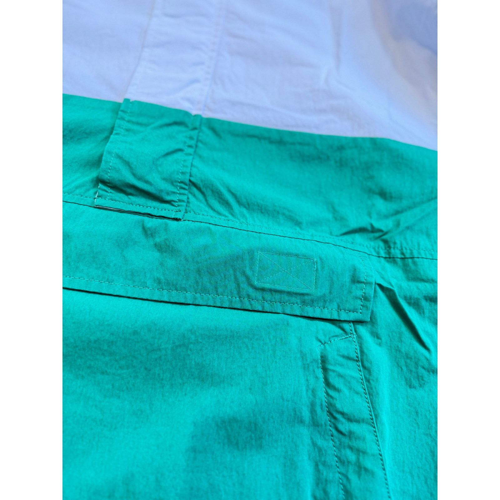 Gap Palace x Gap Windbreaker Anorak White Green NWT Size US XS / EU 42 / 0 - 8 Thumbnail