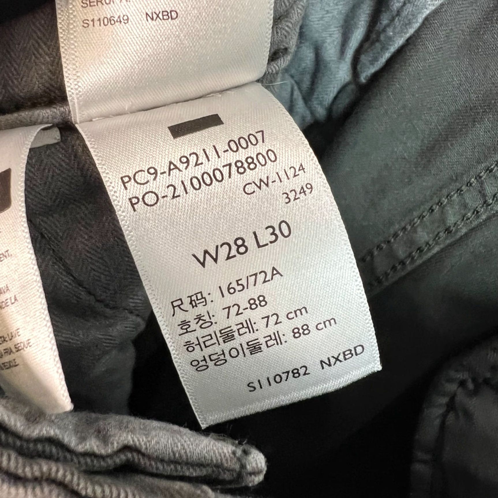 Levi's Levis XX Chino Cargo Pants Loose Straight Leg Size XL Grey w/ Drawstring Size US 36 / EU 52 - 6 Thumbnail