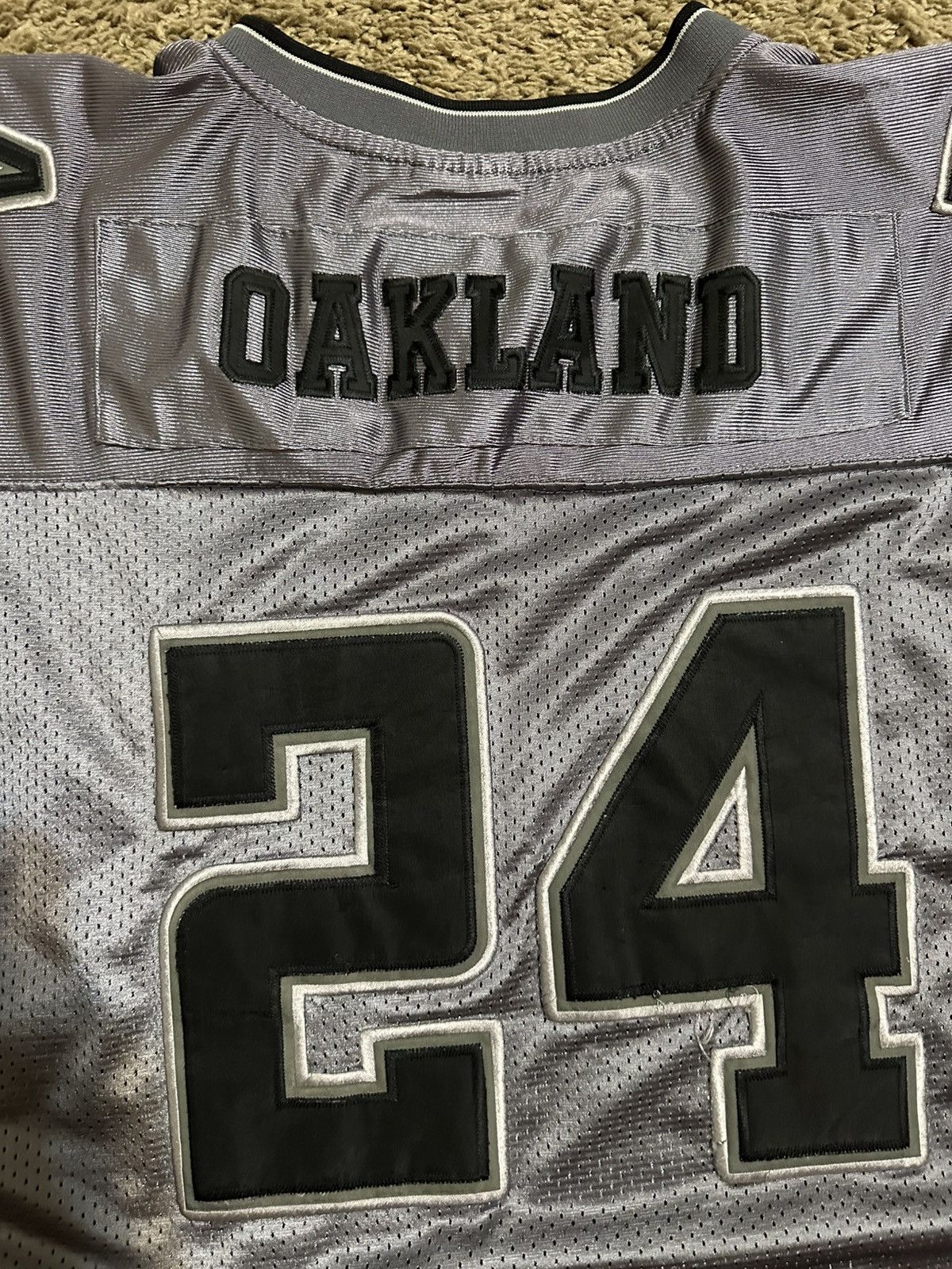 NFL × Vintage Vintage NFL Oakland Raiders jersey 90s size 2XL Size US XXL / EU 58 / 5 - 2 Thumbnail