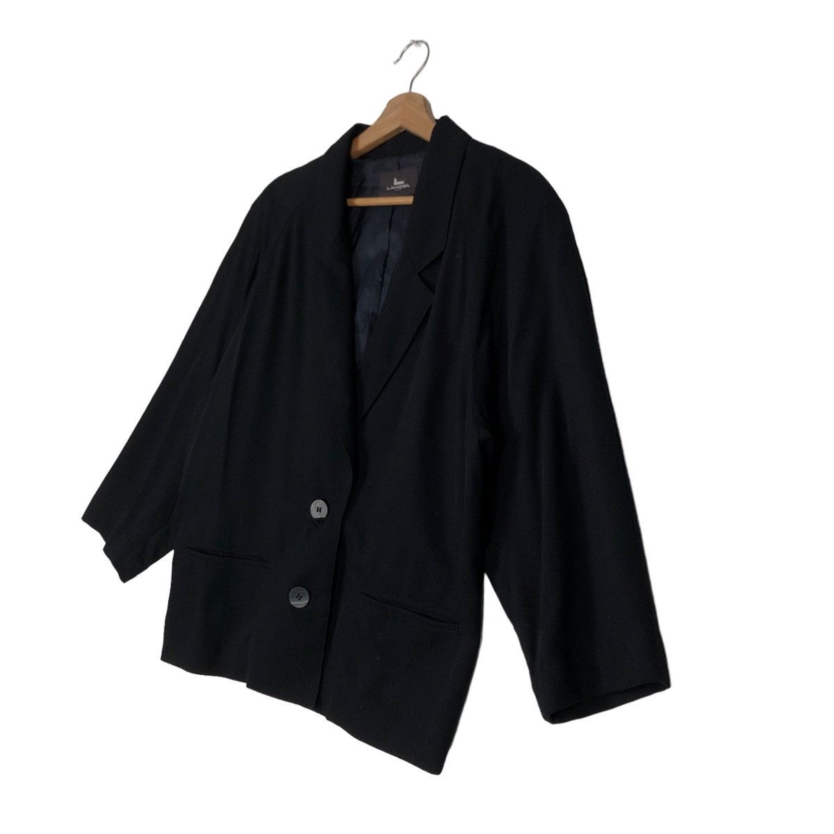 Japanese Brand 🔥90’s Vintage Wool Jacket Lancel Paris Double Breast Size US M / EU 48-50 / 2 - 2 Thumbnail