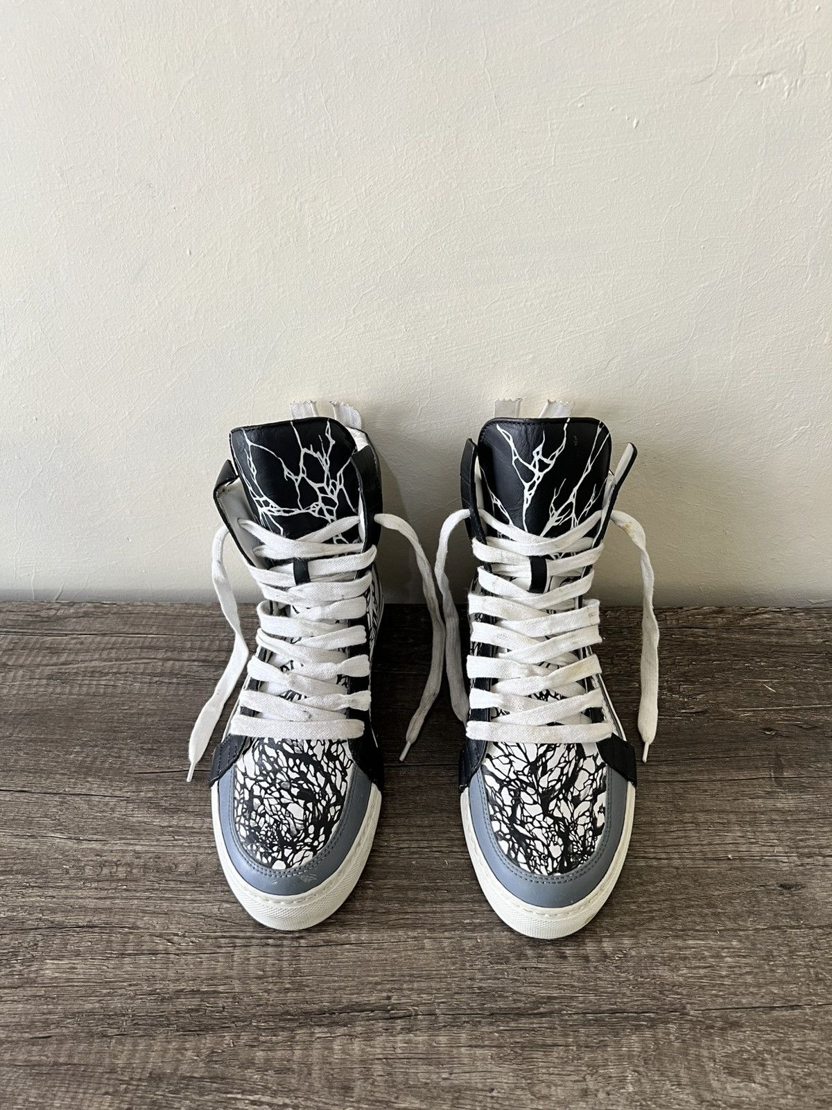 Kris Van Assche KRIS VAN ASSCHE LACED BACKZIP SNEAKERS Size US 6 / EU 39 - 1 Thumbnail