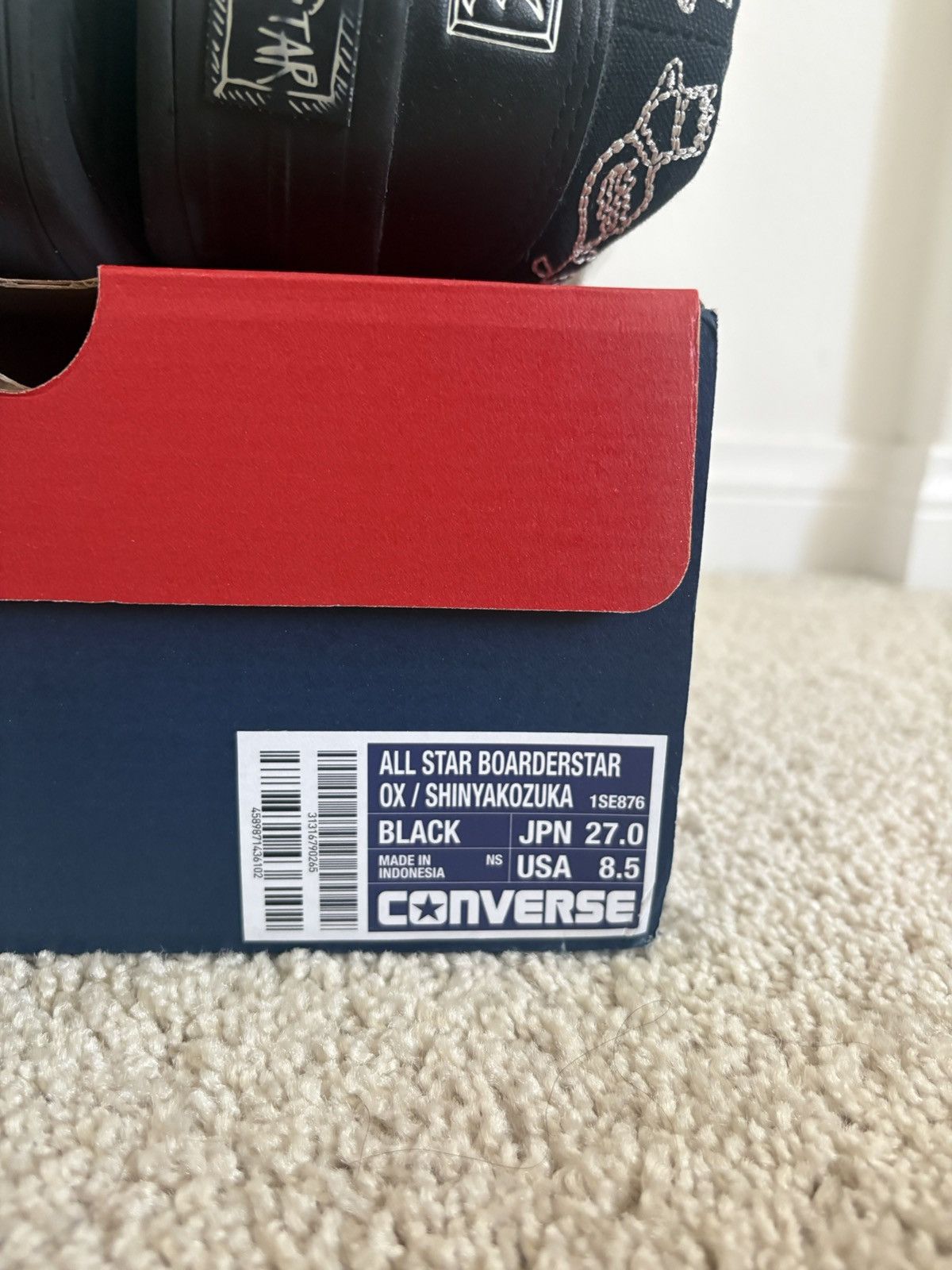 Dickies × SHINYAKOZUKA Shinya Kozuka x Converse Boarderstar Ox Size US 8.5 / EU 41-42 - 6 Thumbnail