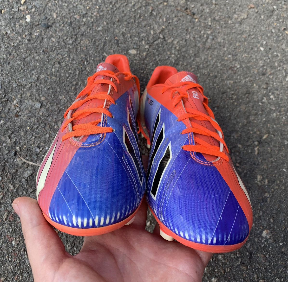 Adidas Adidas F10 TRX MESSI soccer boots 10 1/2 US VINTAGE predator Size US 10.5 / EU 43-44 - 6 Thumbnail