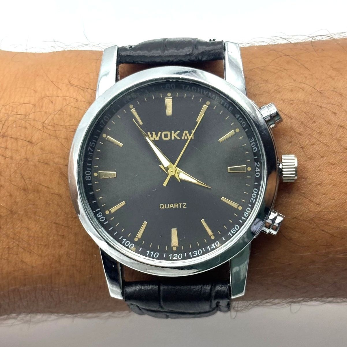 Other Silver & Black Wokai Men's Watch Size ONE SIZE - 1 Thumbnail