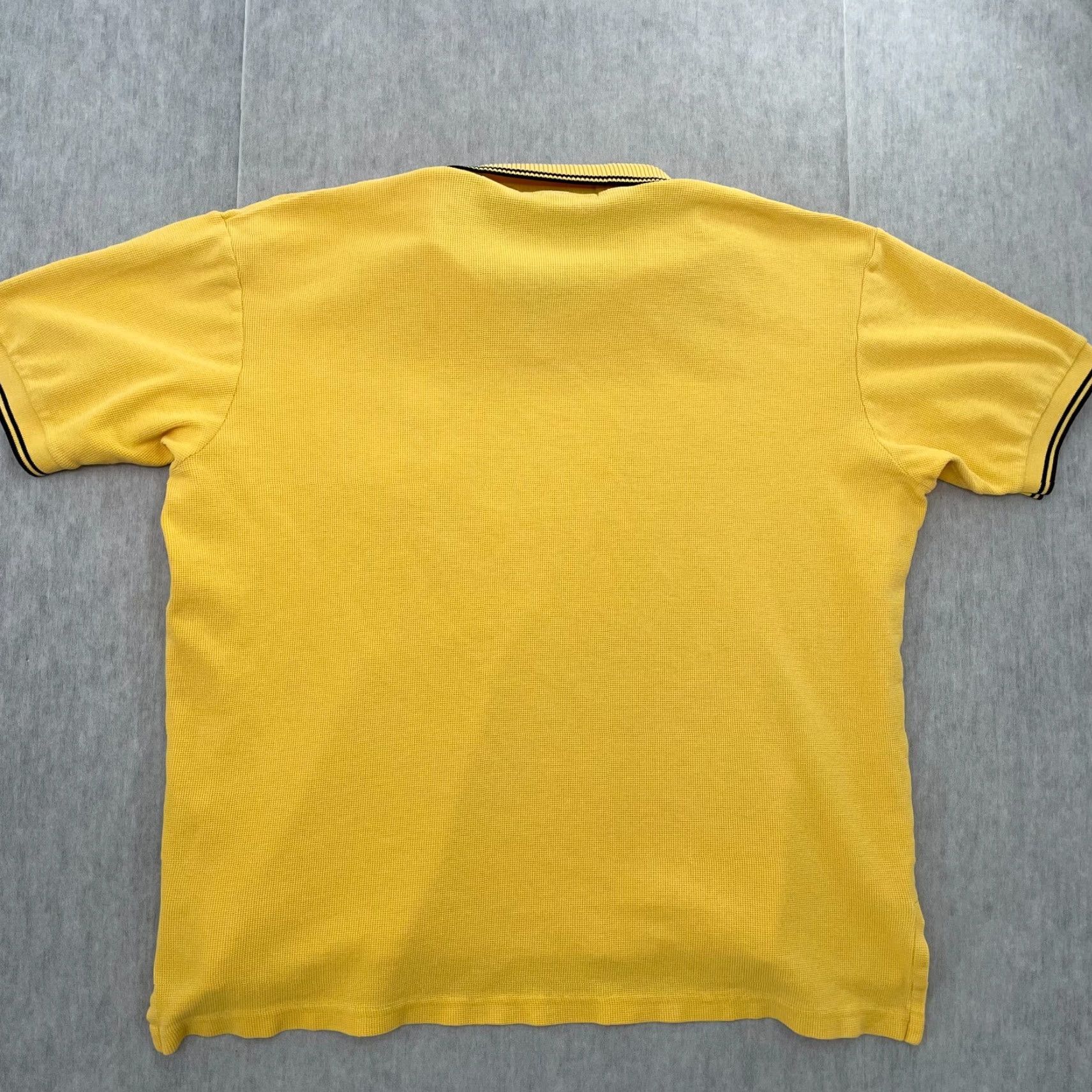 Vintage VINTAGE Polo Sport Shirt Adult Large Yellow Pocket Embroidered Mens 90s USA Polo Sport Shirt Yellow Large Mens Size US L / EU 52-54 / 3 - 2 Thumbnail