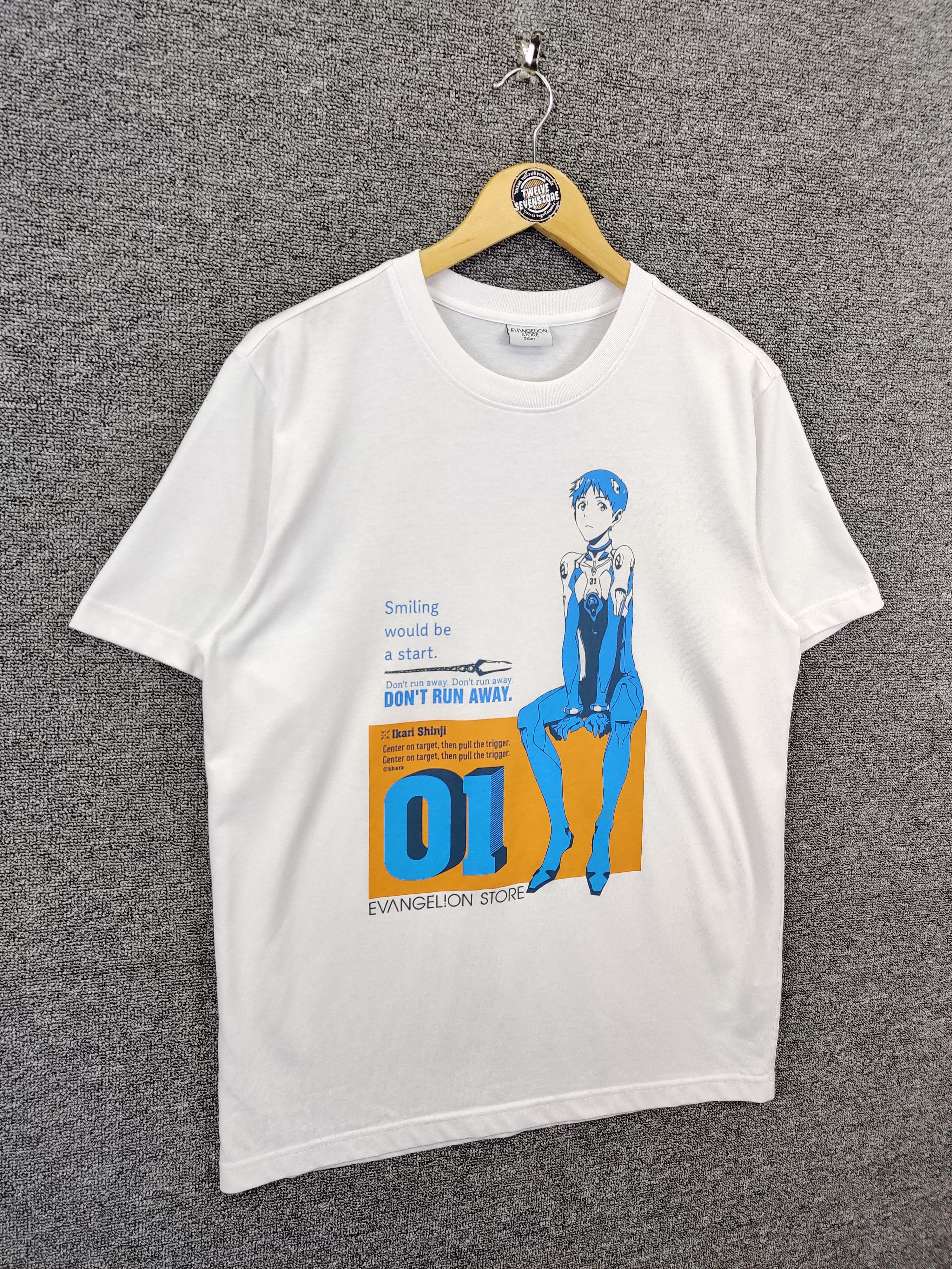 Anime Vintage Neon Genesis Evangelion Anime Tee Tshirt Size US M / EU 48-50 / 2 - 5 Thumbnail