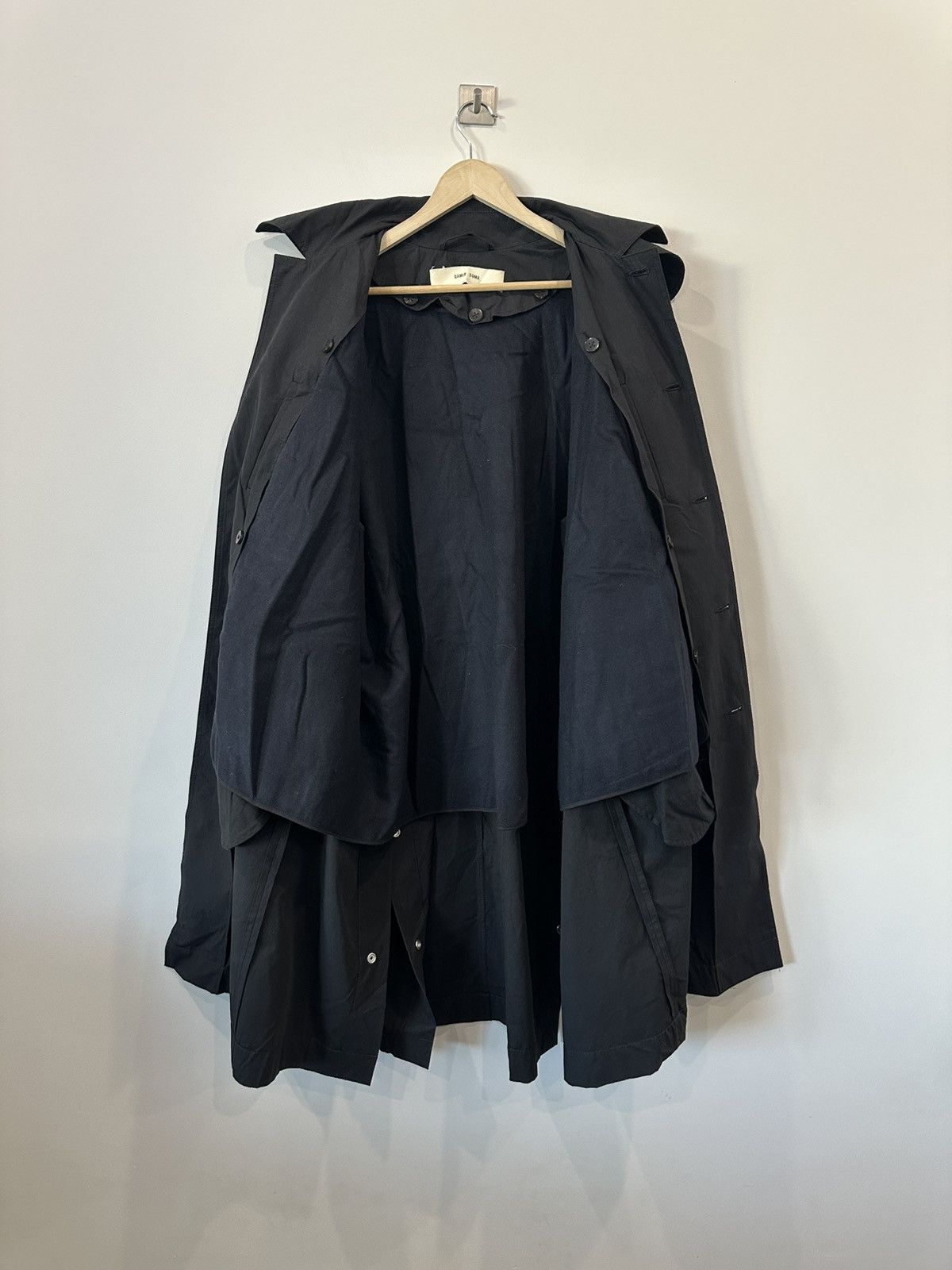 Damir Doma Damir Doma DD ‘CLAY’ AW18 Black Oversize Trench Coat Size US S / EU 44-46 / 1 - 15 Thumbnail