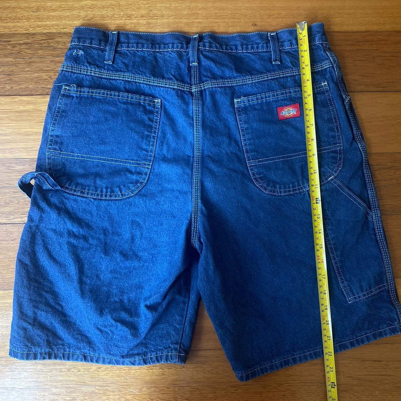 Dickies Vintage Blue Dickies Jean Shorts Size US 36 / EU 52 - 4 Thumbnail