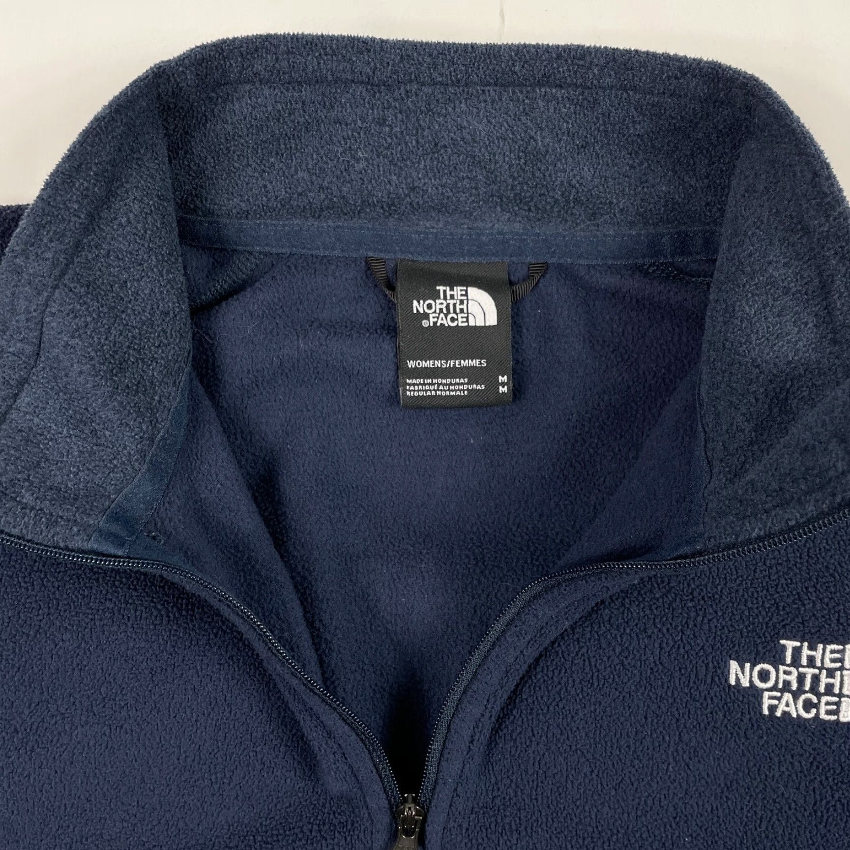 The North Face The North Face Jacket Womens Medium Blue Fleece 1/4 Zip Pullover Outdoor Warm Wind-Resistant Logo Embroidered Regular M Womens Size M / US 6-8 / IT 42-44 - 7 Thumbnail