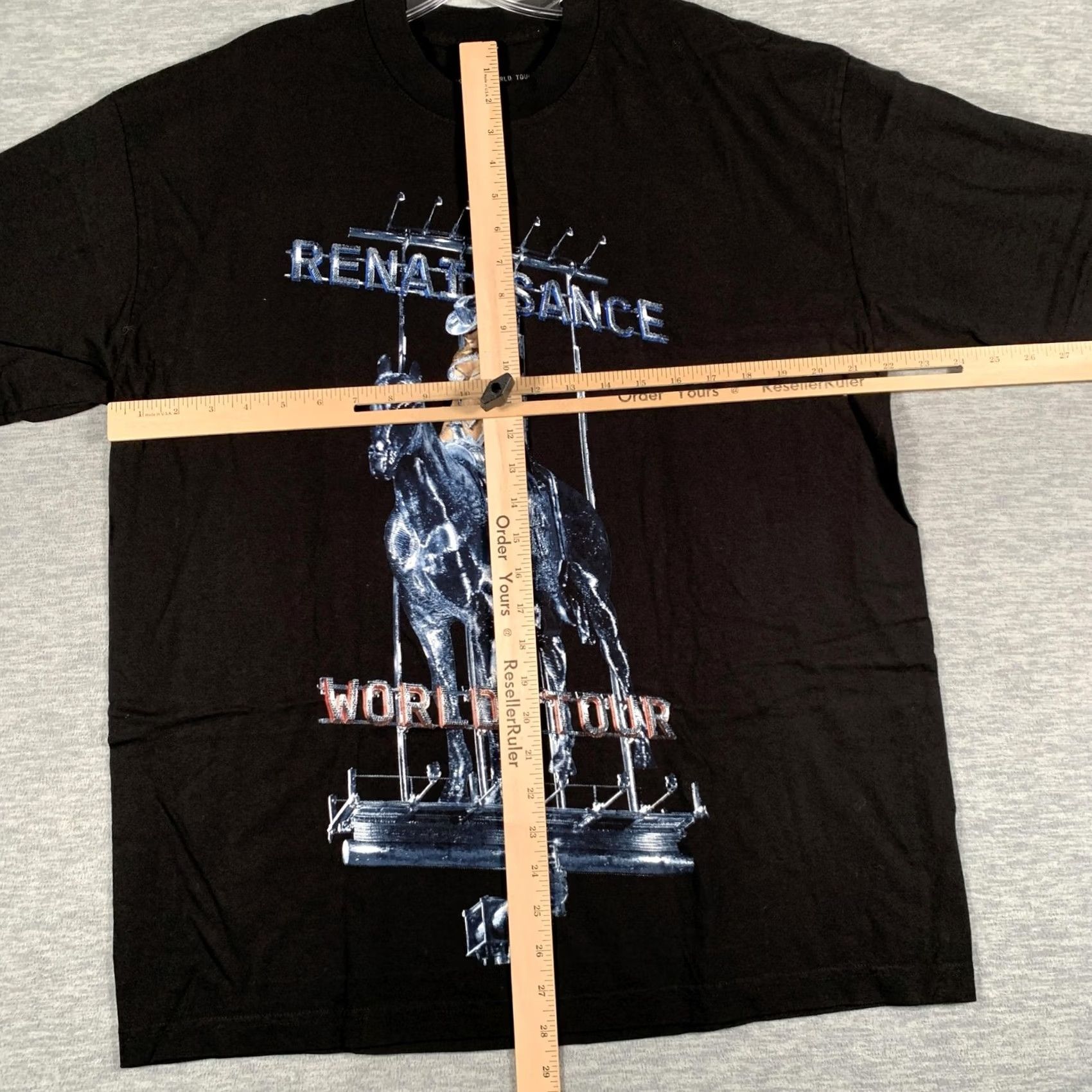 Vintage Beyoncé Renaissance World Tour Concert Graphic Shirt Mens L Black 2023 Size US L / EU 52-54 / 3 - 6 Thumbnail