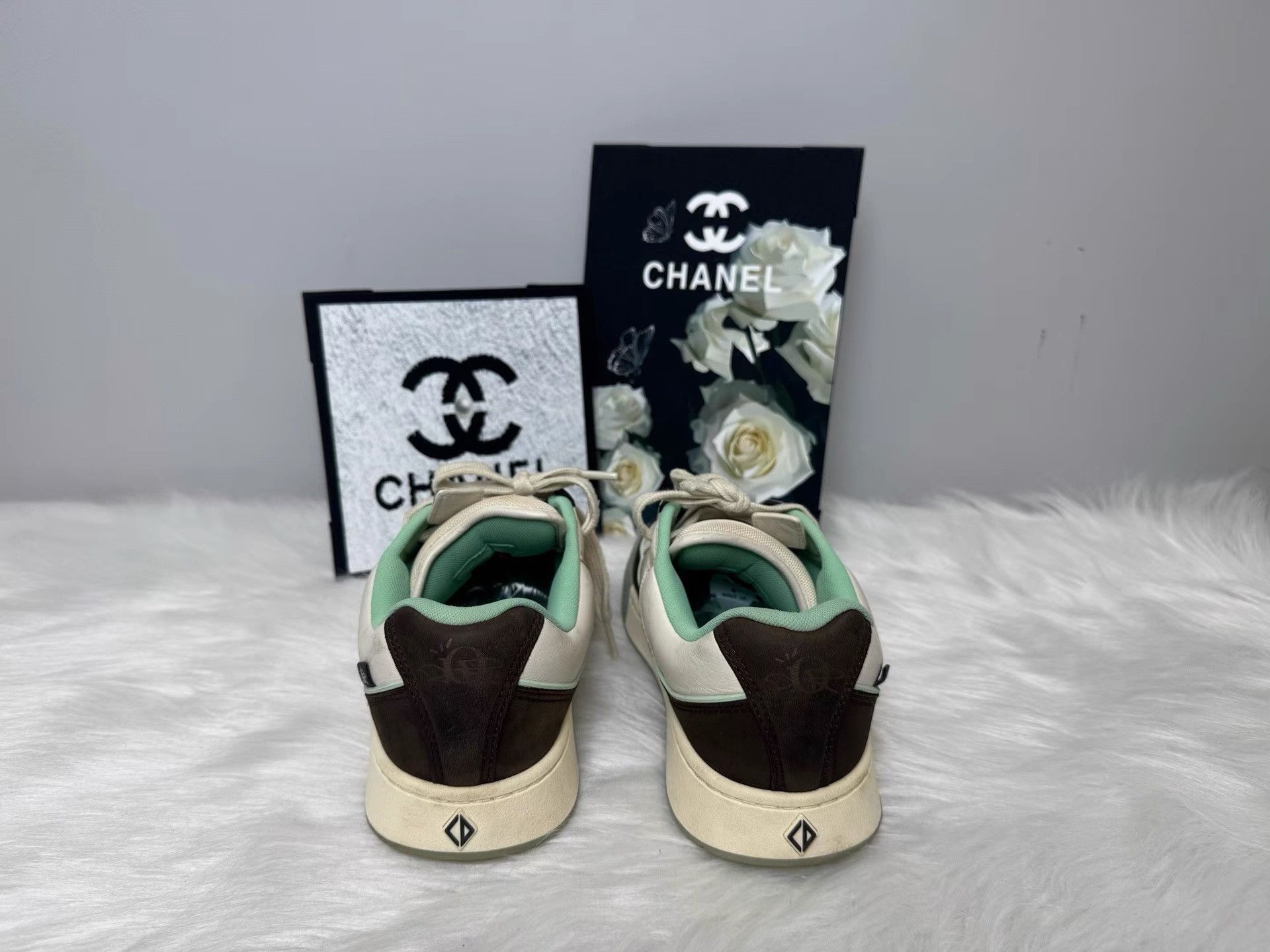 Dior Dior B713 Travis Scott x Dior Brown Green Sneakers K36 Size US 10 / EU 43 - 3 Thumbnail