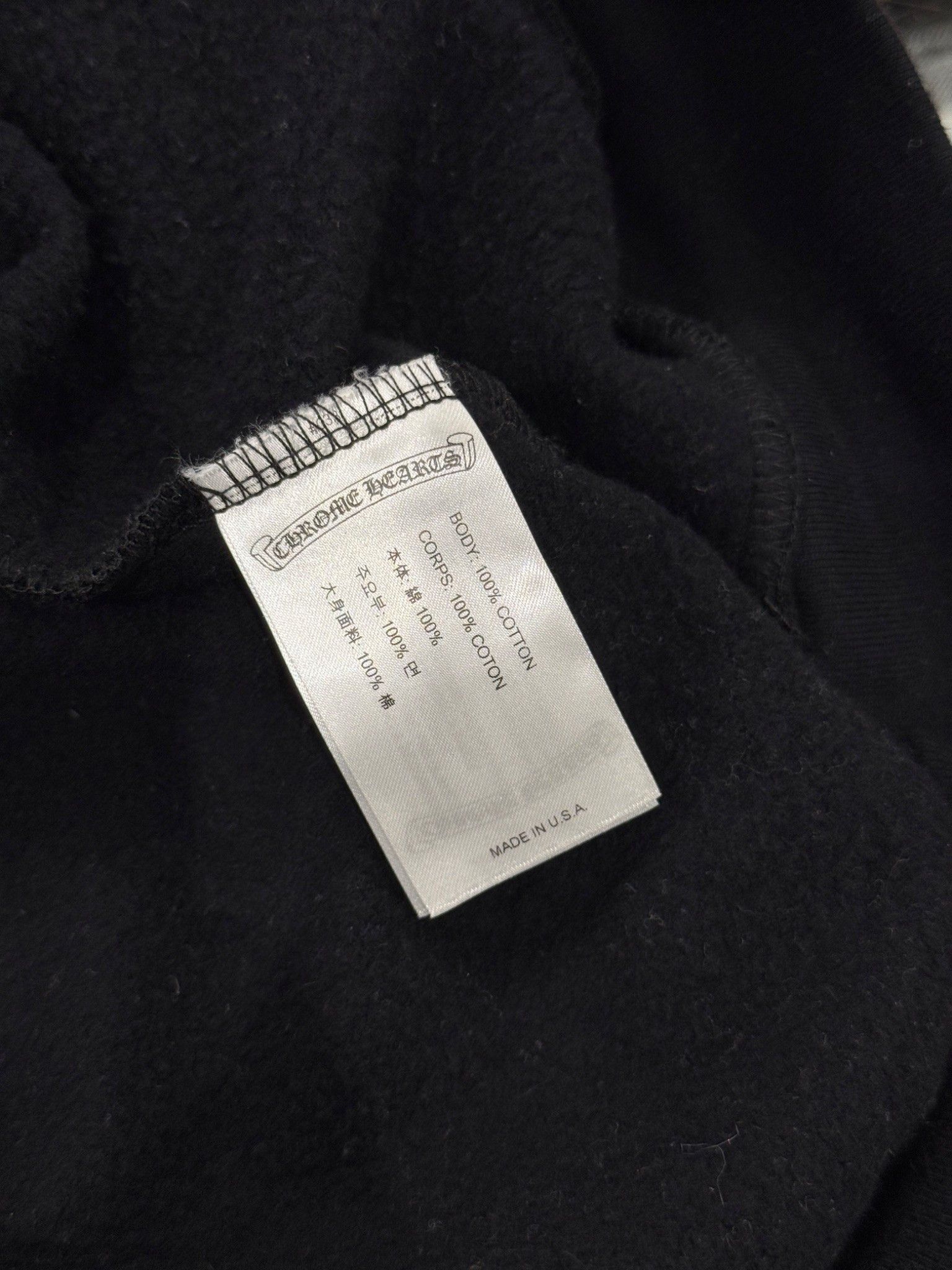 Chrome Hearts Chrome Hearts Horseshoe Floral Pullover Hoodie Black Size US L / EU 52-54 / 3 - 6 Thumbnail