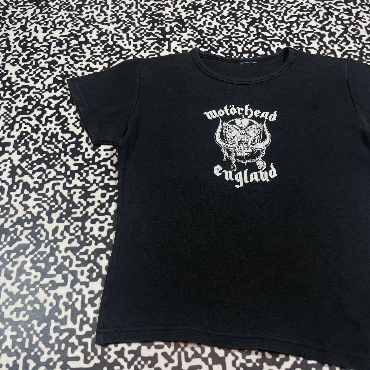 Band Tees Vintage 00s Motorhead Band Rock Tour Faded T-shirt Y2K Size S / US 4 / IT 40 - 3 Thumbnail