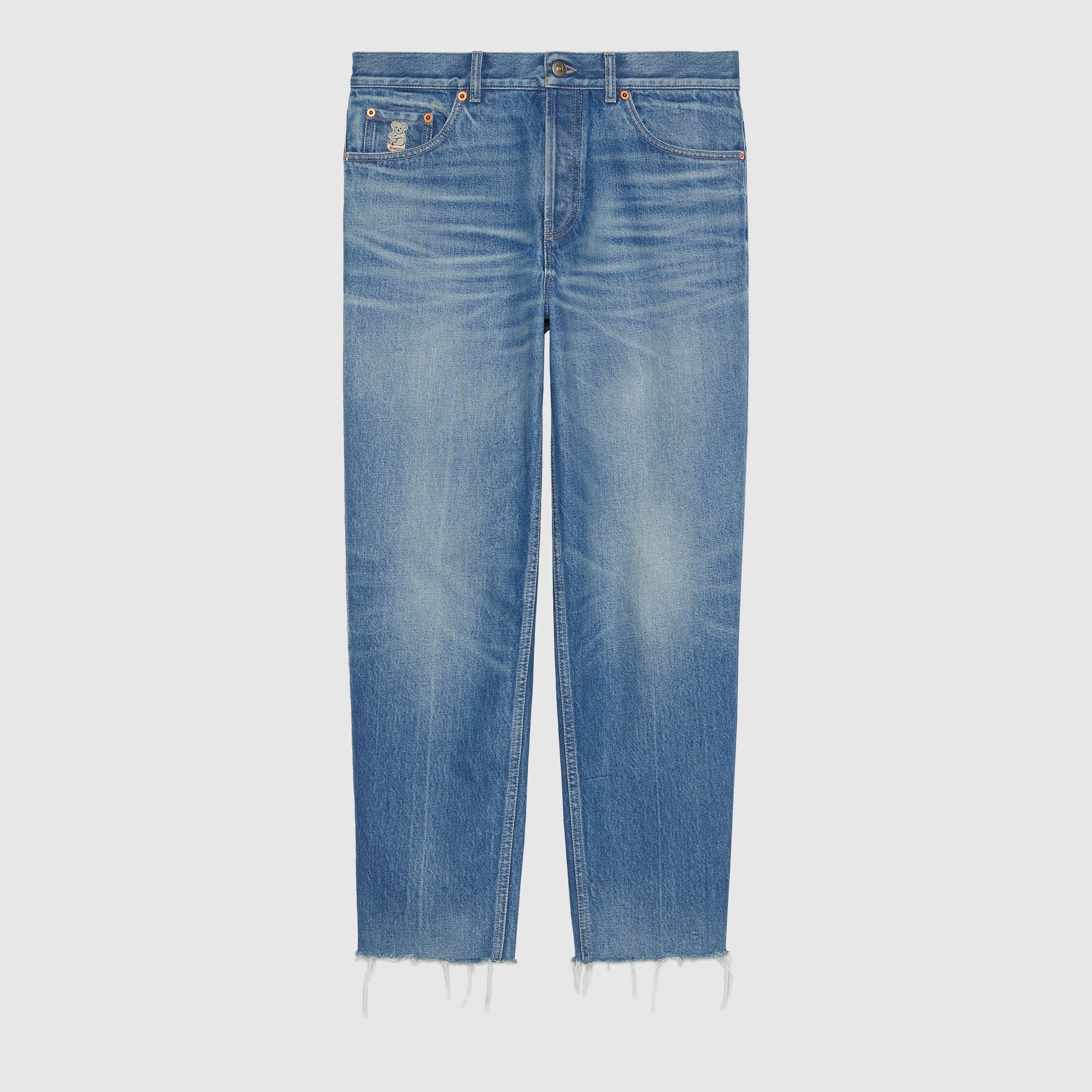 Gucci Eco Washed GG Denim Jeans | Grailed