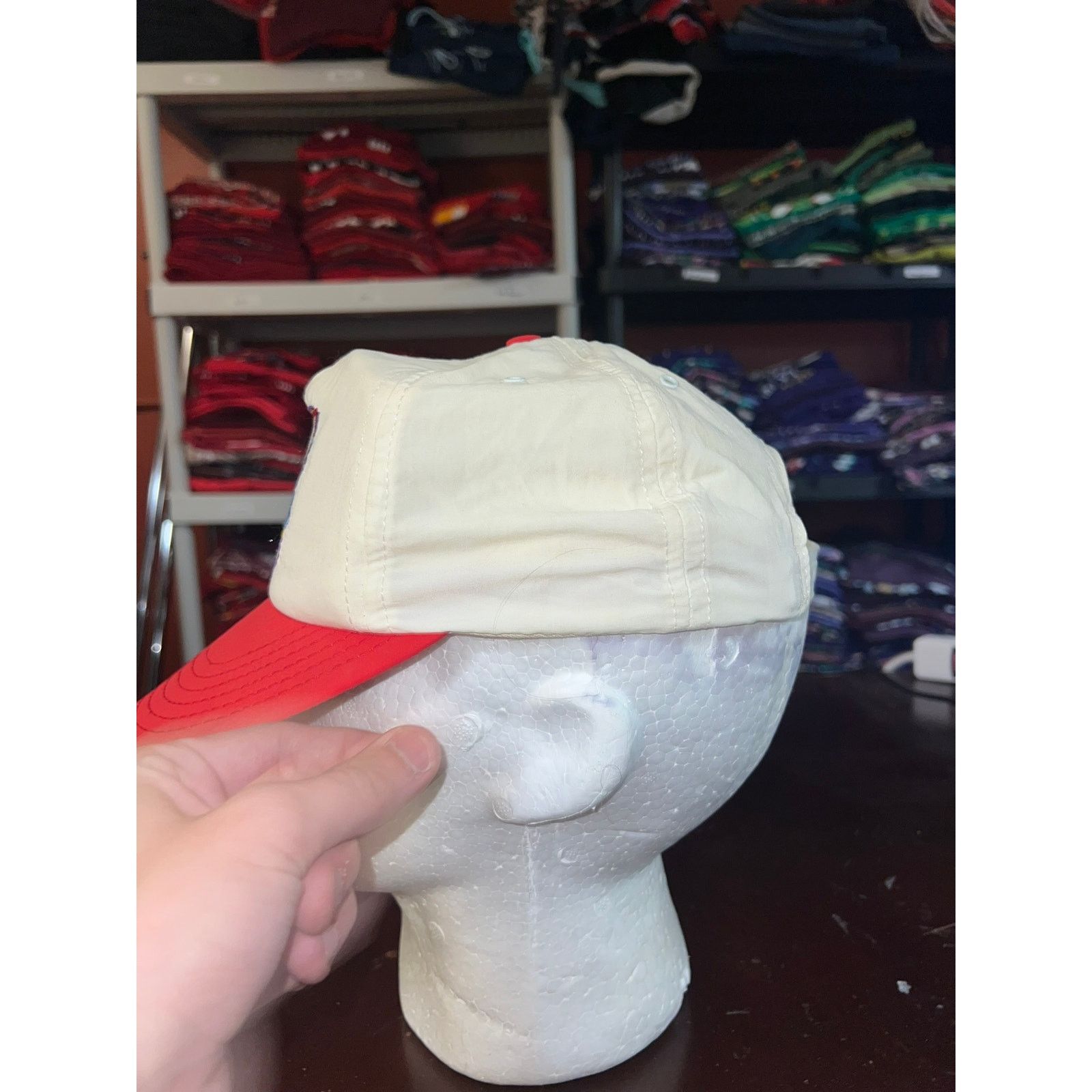 Vintage Vintage Budweiser Snapback 4 Man Volleyball Tour Hat Cap VTG Size ONE SIZE - 4 Thumbnail