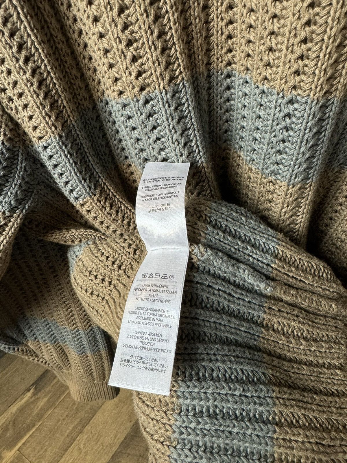 Supreme Supreme Loose Gauge Striped Knit Sweater - XL Size US XL / EU 56 / 4 - 7 Thumbnail