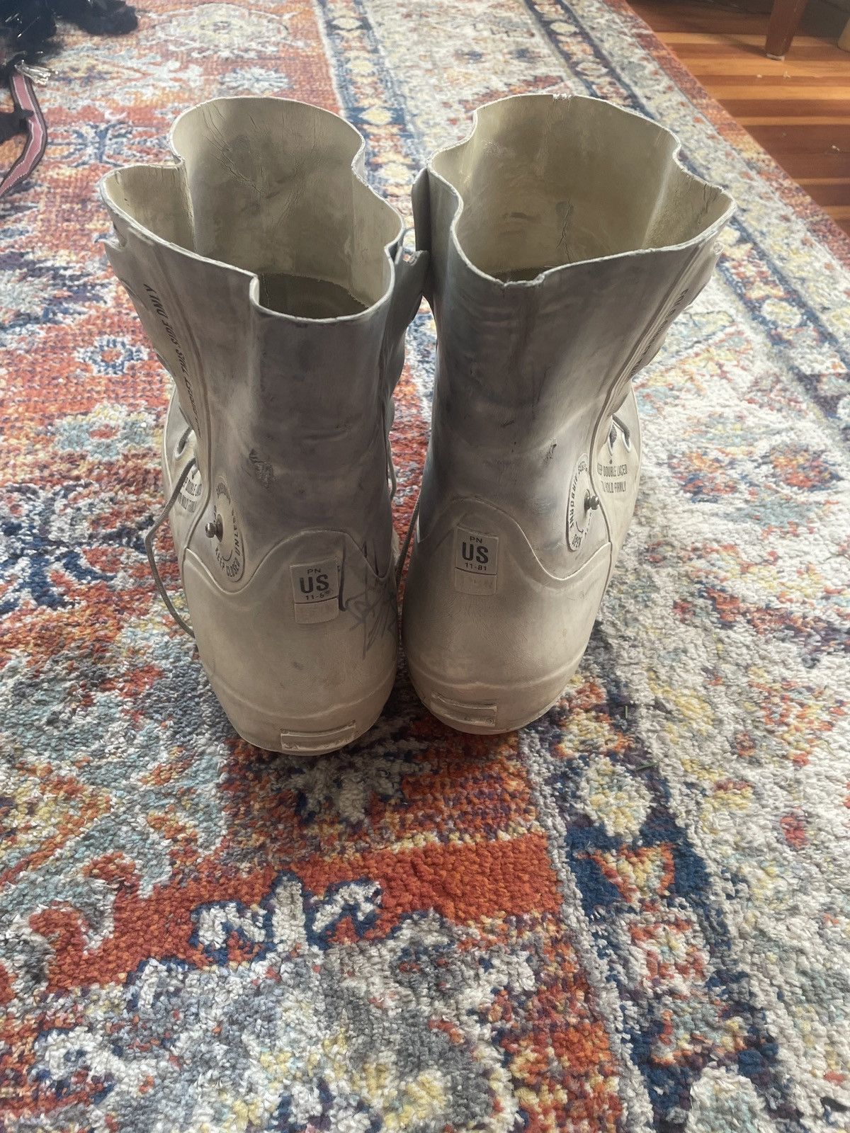 Other Military boots signed by bladee Size US 10 / EU 43 - 4 Thumbnail