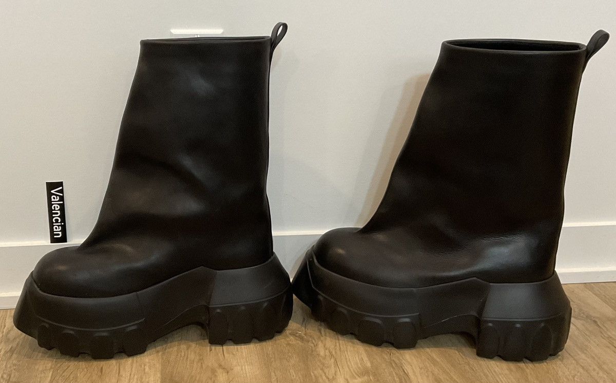 Rick Owens Rick Owens Flared Mega Tractor Boots - Size 43 Size US 10 / EU 43 - 3 Thumbnail
