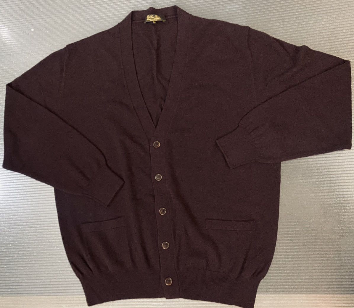 Loro Piana Loro Piana 🇮🇹 Merlot Baby Cashmere Cardigan Sweater 52 Size US L / EU 52-54 / 3 - 1 Thumbnail