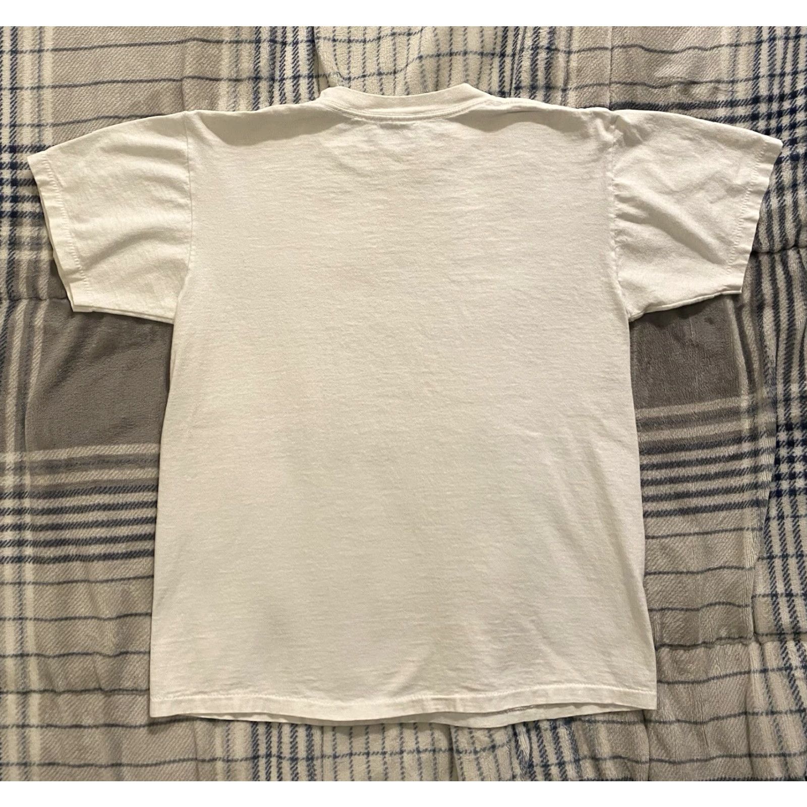 Nike VINTAGE Nike Cross Training T Shirt Men’s Small White Nike Boxy 80s Graphic Print Stitch Crew Neck Short Sleeve Cotton USA Size US S / EU 44-46 / 1 - 2 Thumbnail