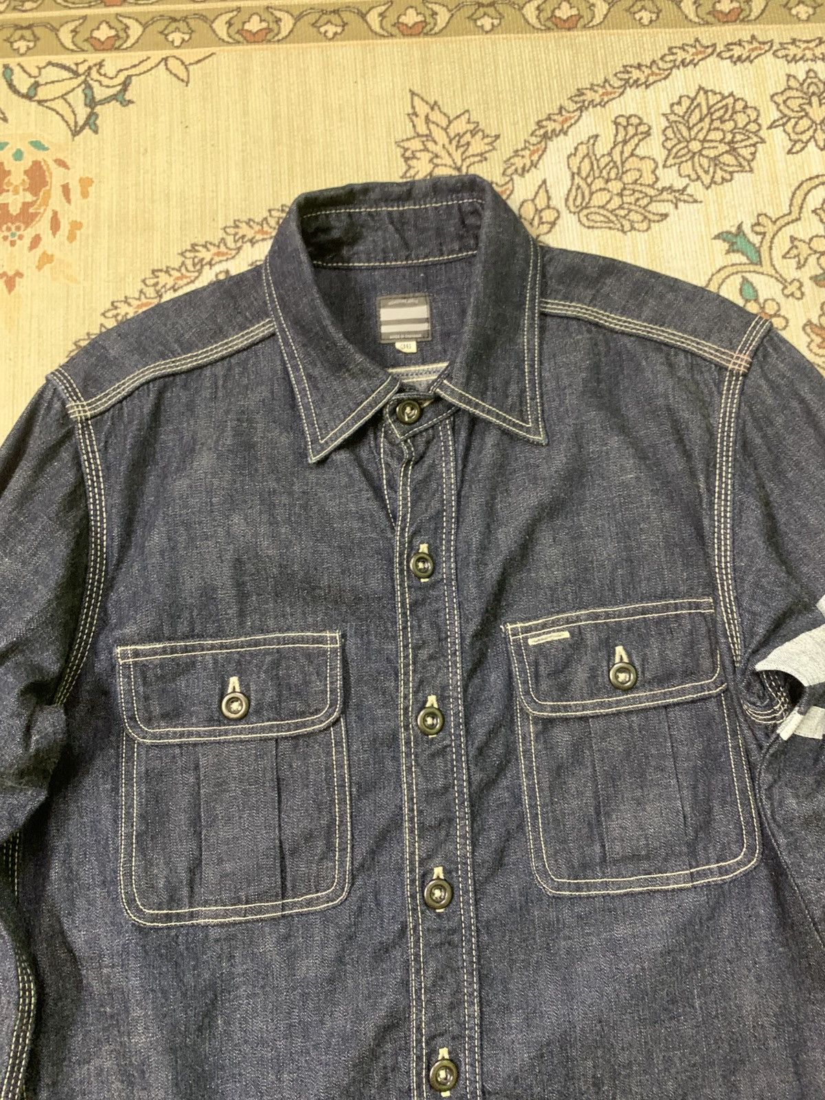 Momotaro Jeans MOMOTARO SHIRT DENIM Size US M / EU 48-50 / 2 - 5 Thumbnail