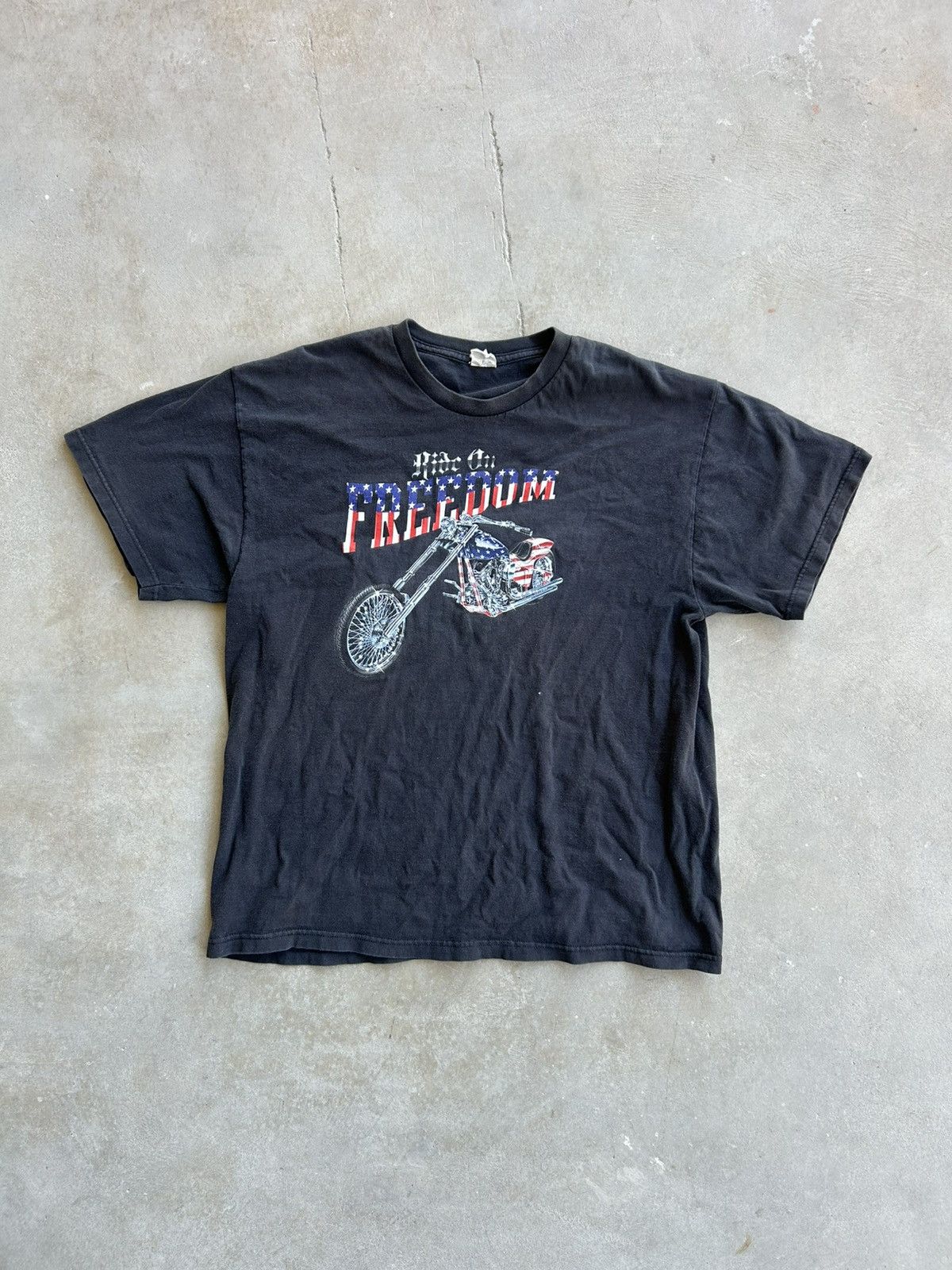 Harley Davidson × Vintage Y2K Biking Harley Davidson Style T Shirt Size US L / EU 52-54 / 3 - 1 Thumbnail