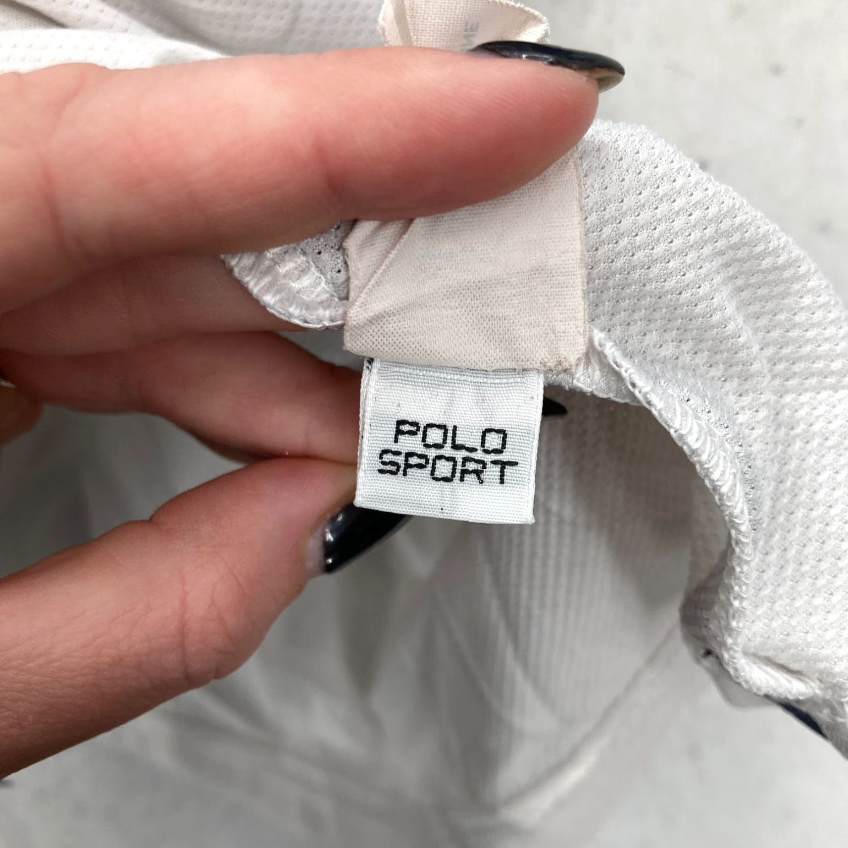 Vintage Polo Sport Ralph Lauren Performance Thermo Vent T-Shirt Mens 2XL White Preppy Golf Sports Tennis Size US XXL / EU 58 / 5 - 6 Thumbnail