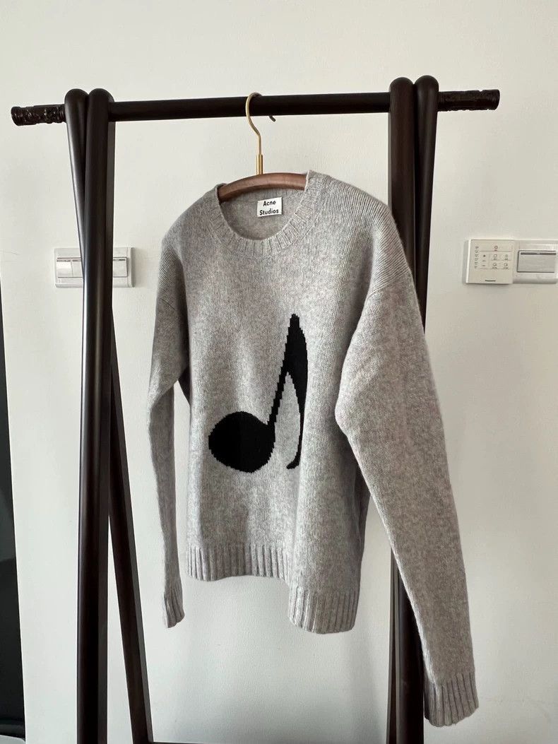 Acne Studios Acne Studios Acne studios notes knit turtleneck off-the-sh Size US S / EU 44-46 / 1 - 1 Thumbnail