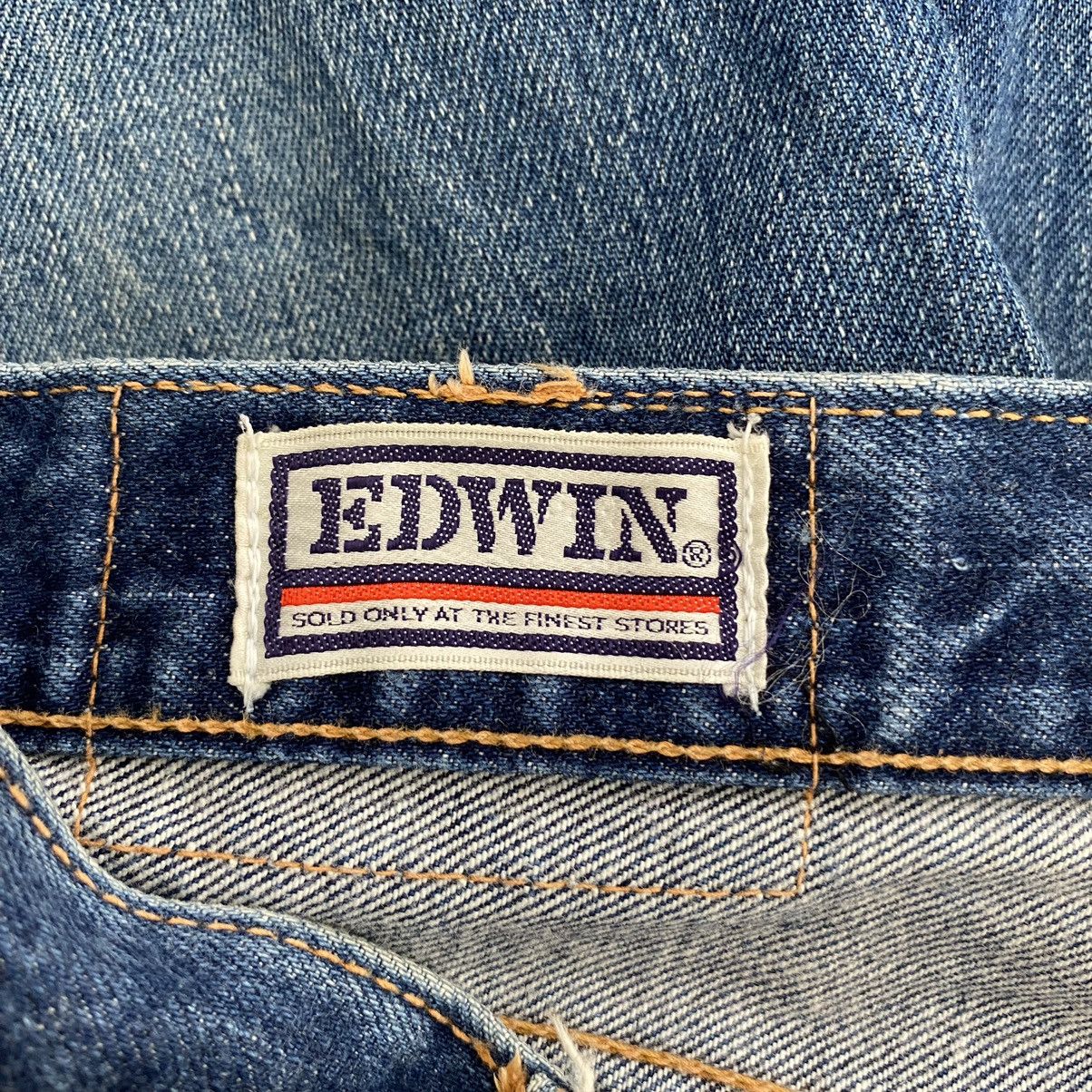 Edwin Size 29x29 Vintage Edwin Faded Honeycomb Denim Jeans Size US 29 - 21 Thumbnail