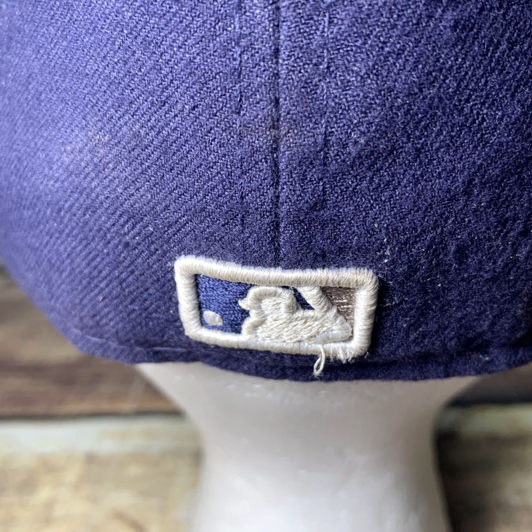 New Era San Diego Padres SD MLB Hat Cap New Era 59Fifty Navy Navy Size ONE SIZE - 5 Thumbnail