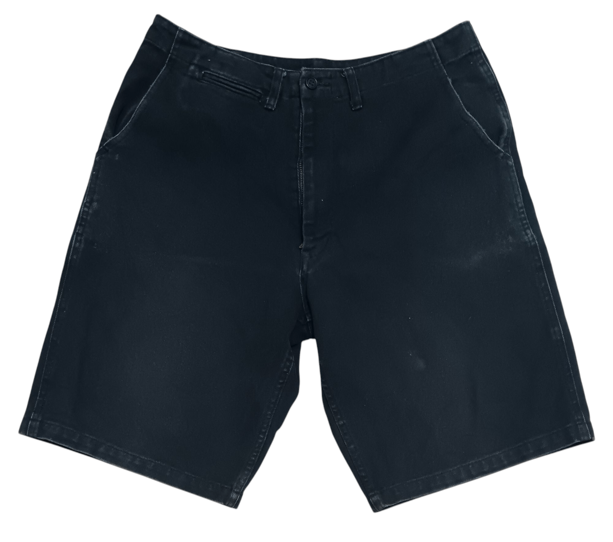 Beams Japan × If Six Was Nine × Japanese Brand BEAMS HARD DENIM SHORT PANT Size US 32 / EU 48 - 1 Thumbnail