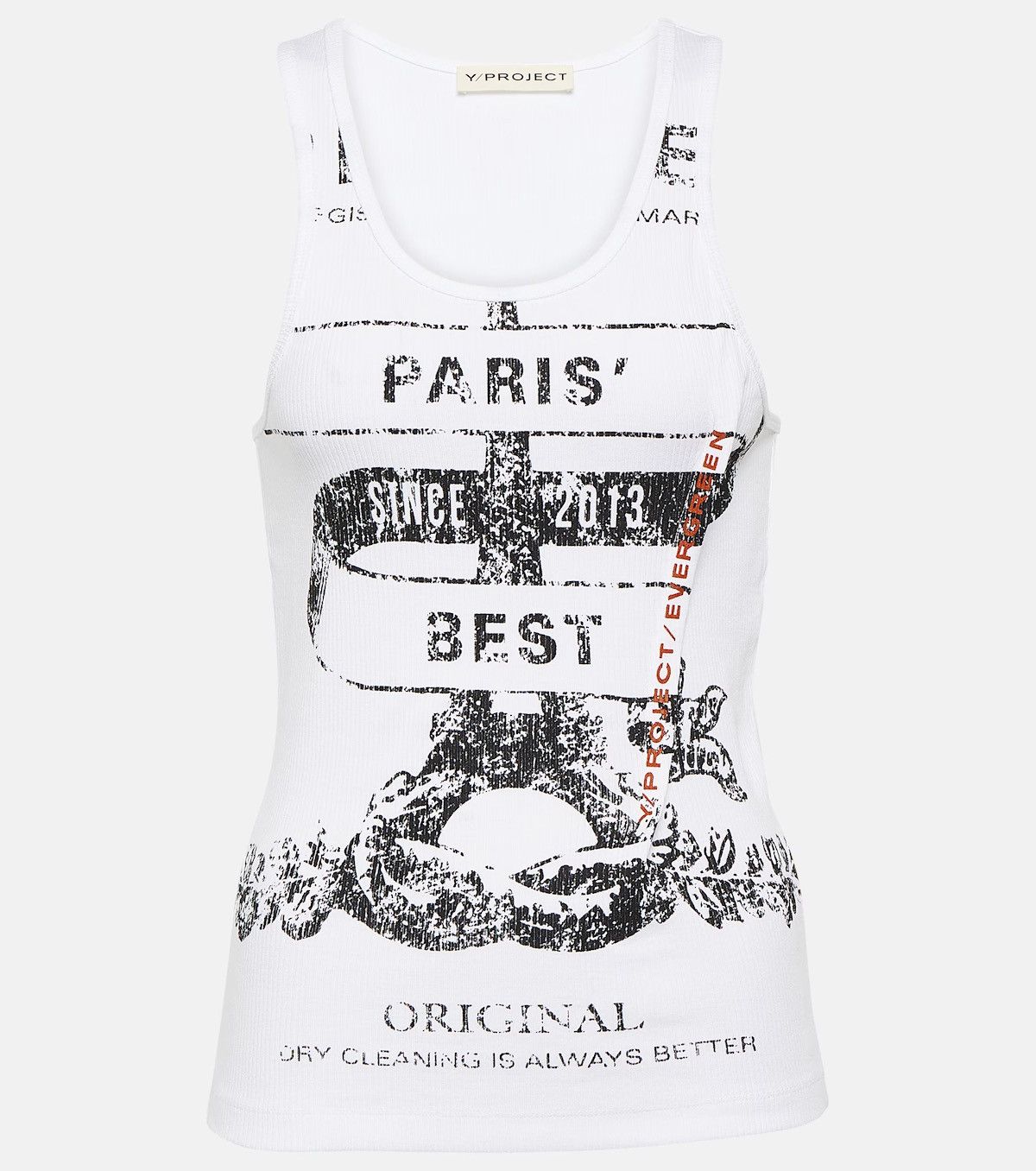 Y/Project Paris best tank top Size US M / EU 48-50 / 2 - 1 Thumbnail