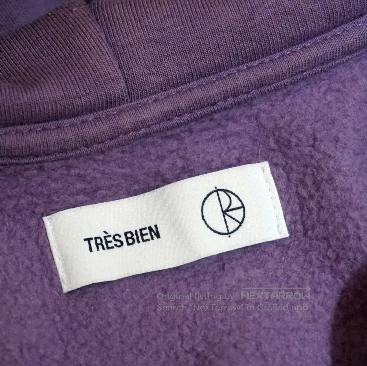 Polar Skate Co. Polar x Tres Bien 2017 AW Hoodie. Size US L / EU 52-54 / 3 - 6 Thumbnail