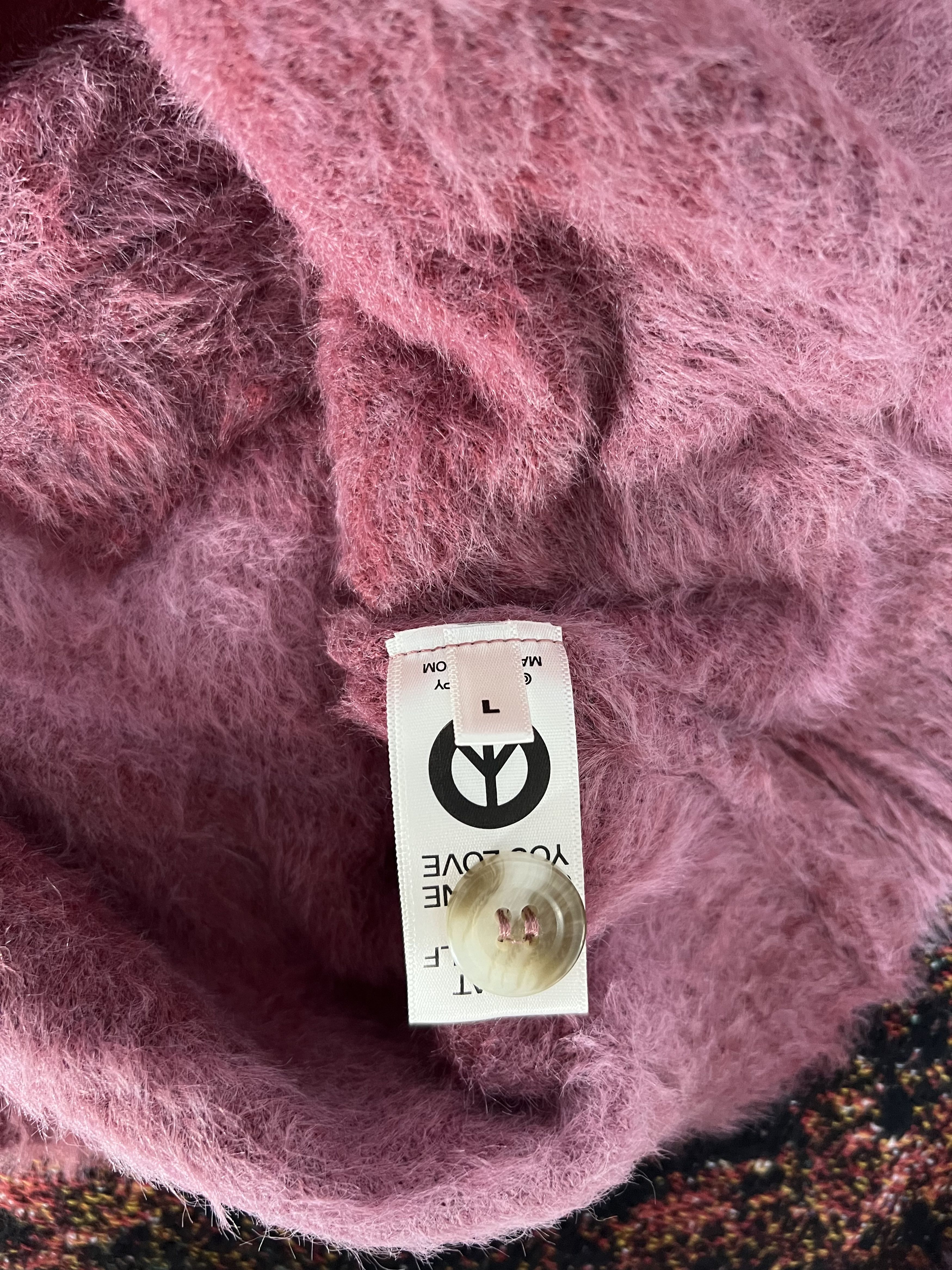 Madhappy Madhappy Fall Fuzzy Knit Cardigan in Spirit Red Size US L / EU 52-54 / 3 - 9 Thumbnail
