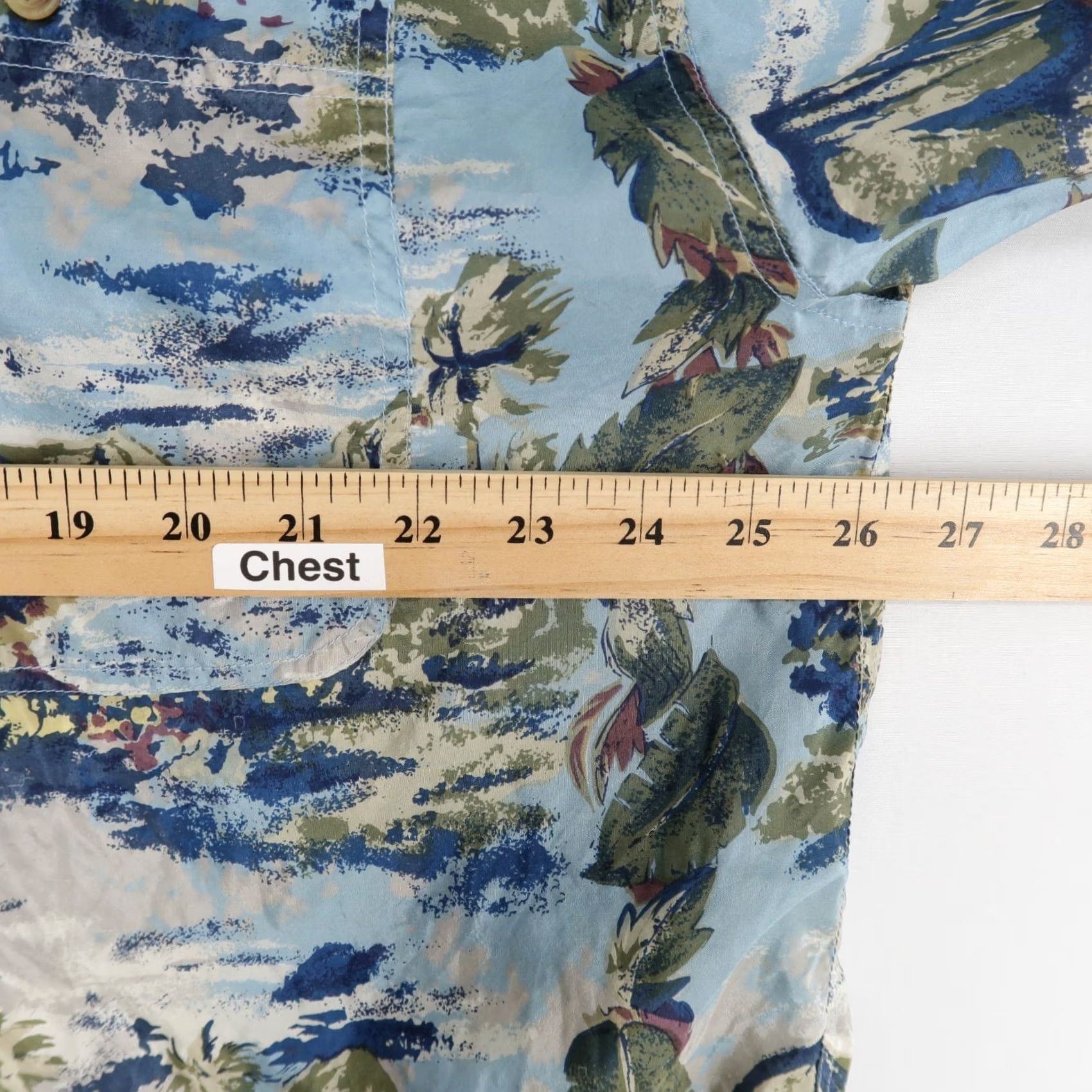 Hilo Hattie Hilo Hattie Shirt Mens XL Blue Print Silk Hawaiian Button Up Short Sleeve Island Floral Size US XL / EU 56 / 4 - 3 Thumbnail