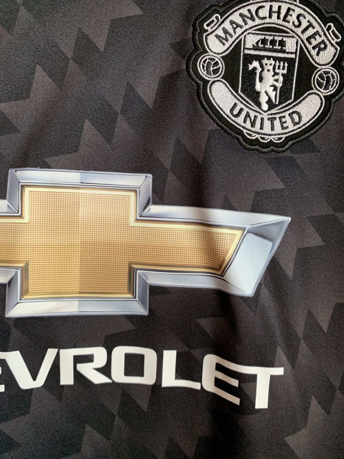 Adidas Manchester United 2018 Away Football Shirt Adidas Soccer S Size US S / EU 44-46 / 1 - 9 Thumbnail