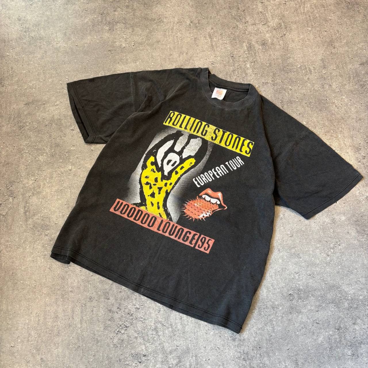 Band Tees × The Rolling Stones × Vintage The Rolling Stones Voodoo Lounge Europe tour 95 T-Shirt Size US M / EU 48-50 / 2 - 1 Thumbnail