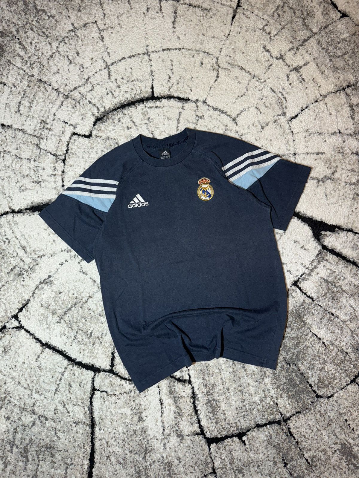 Adidas × Vintage Vintage Real Madrid Adidas Training T Shirt Small size Size US S / EU 44-46 / 1 - 1 Thumbnail