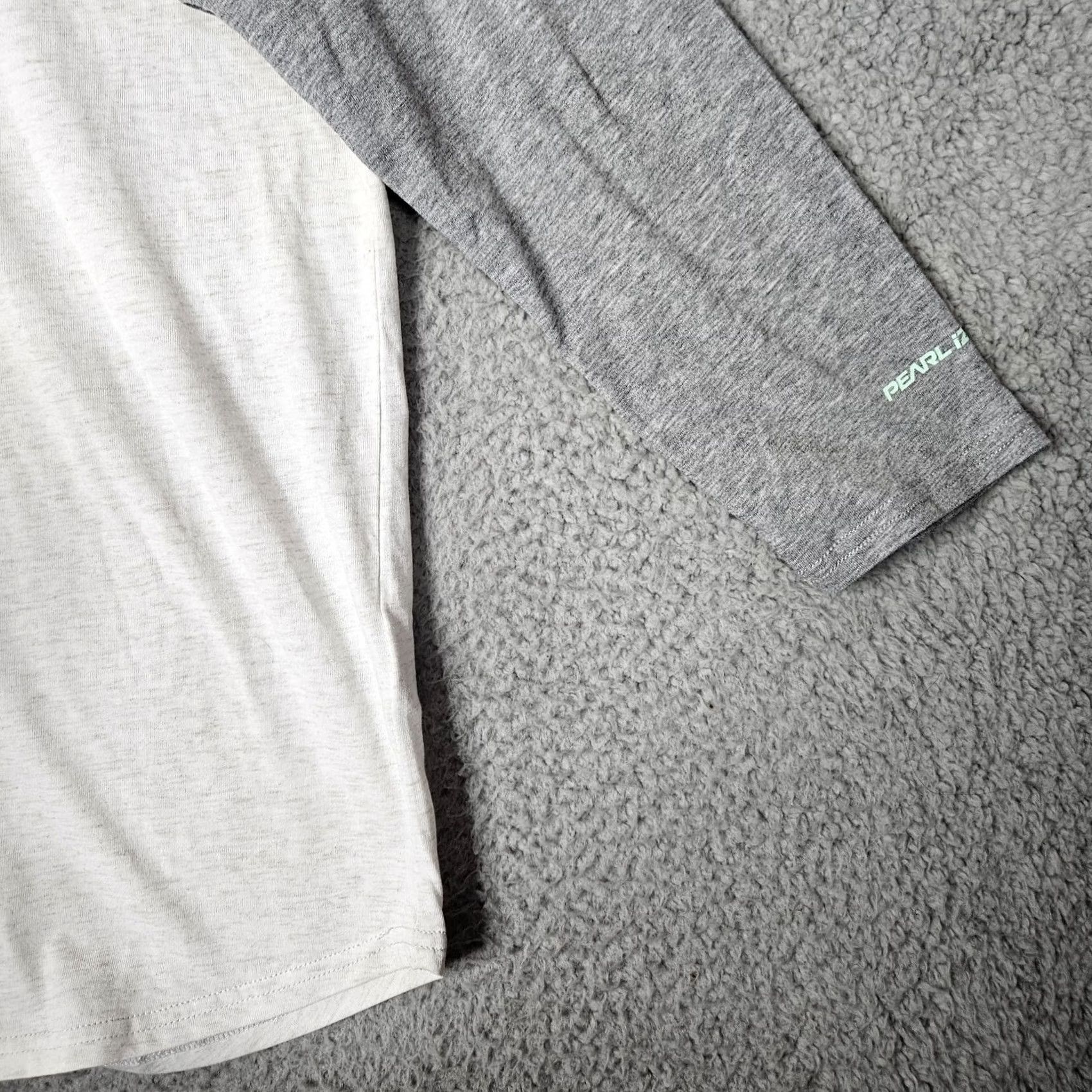 PEARL iZUMi Pearl Izumi Women’s 3/4 Sleeve Raglan T-shirt XL Multicolor Cotton Blend Polyester Regular Shirt Womens Size XL / US 12-14 / IT 48-50 - 3 Thumbnail