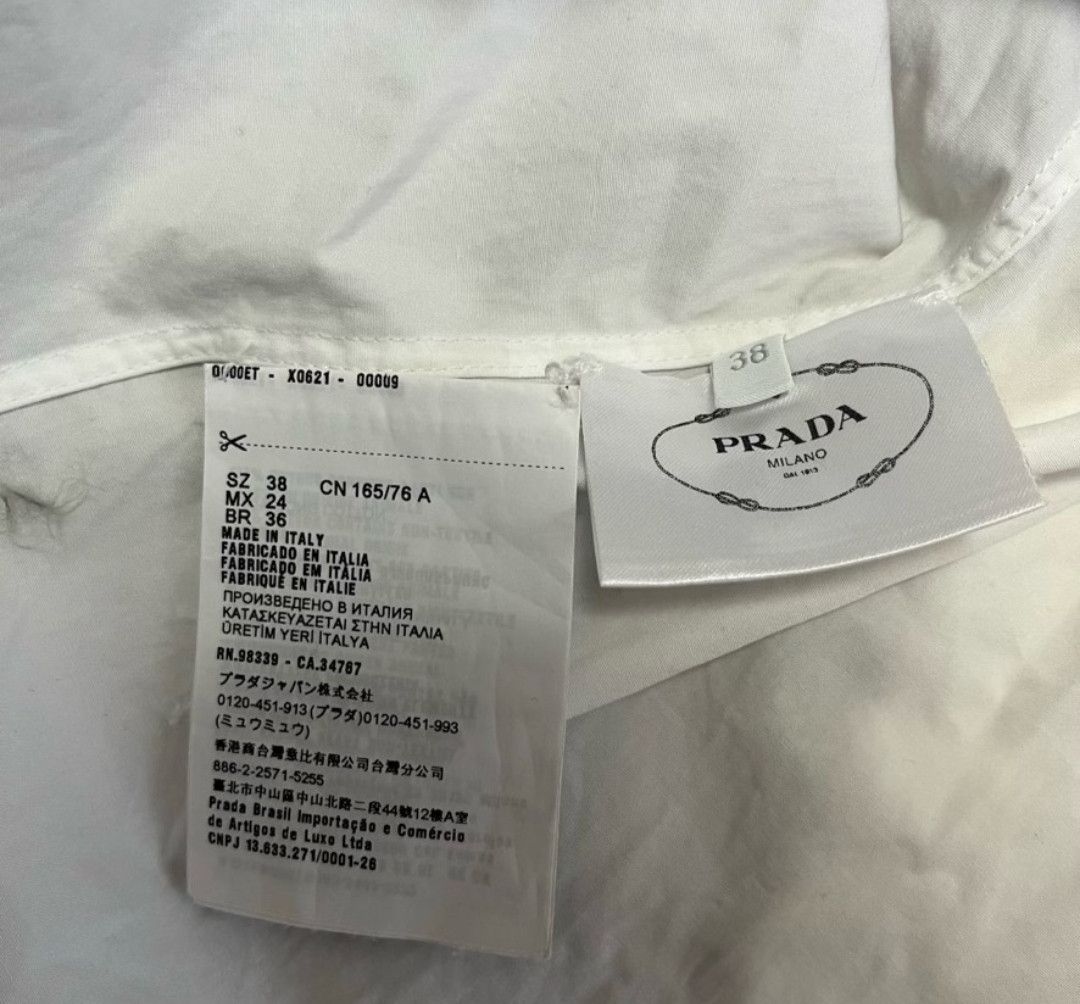 Prada Prada Raf Simons Co-branded Short Sleeve Shirt Size US M / EU 48-50 / 2 - 4 Thumbnail